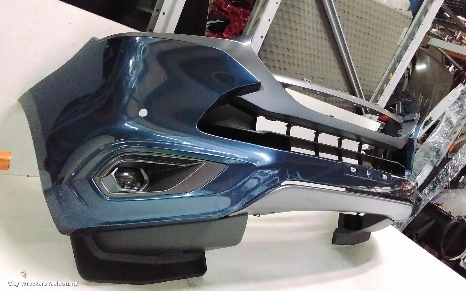 ISUZU MU-X FRONT BUMPER, 2ND GEN, BUMPER BAR, W/ PARKING SENSOR TYPE, GREY INSERT, 01/2022 ONWARDS