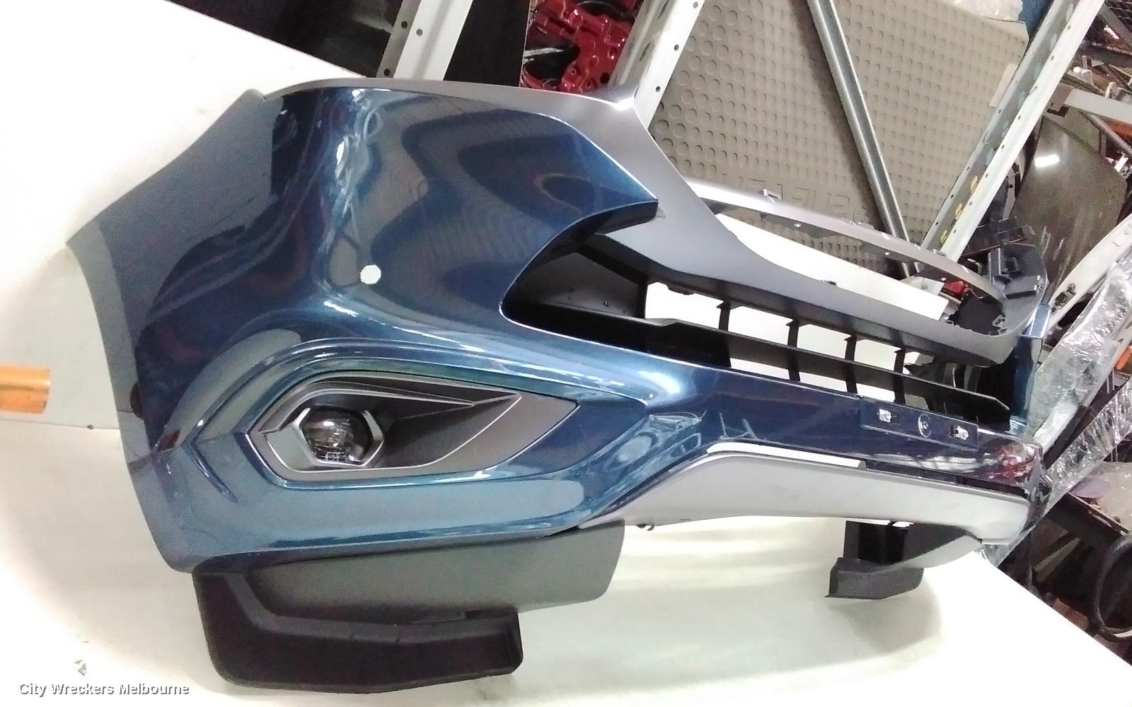 ISUZU MU-X FRONT BUMPER, 2ND GEN, BUMPER BAR, W/ PARKING SENSOR TYPE, GREY INSERT, 01/2022 ONWARDS
