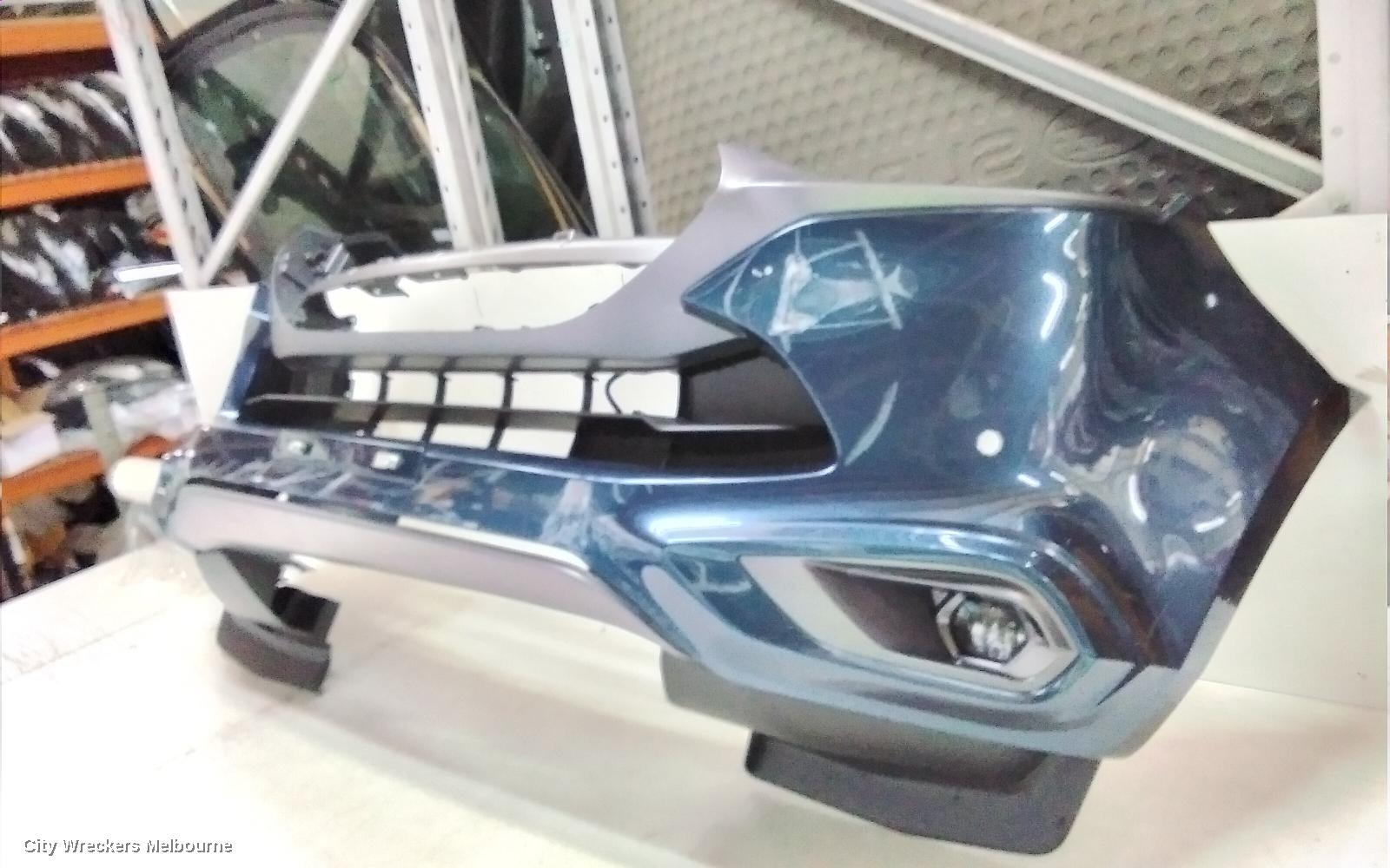 ISUZU MU-X FRONT BUMPER, 2ND GEN, BUMPER BAR, W/ PARKING SENSOR TYPE, GREY INSERT, 01/2022 ONWARDS