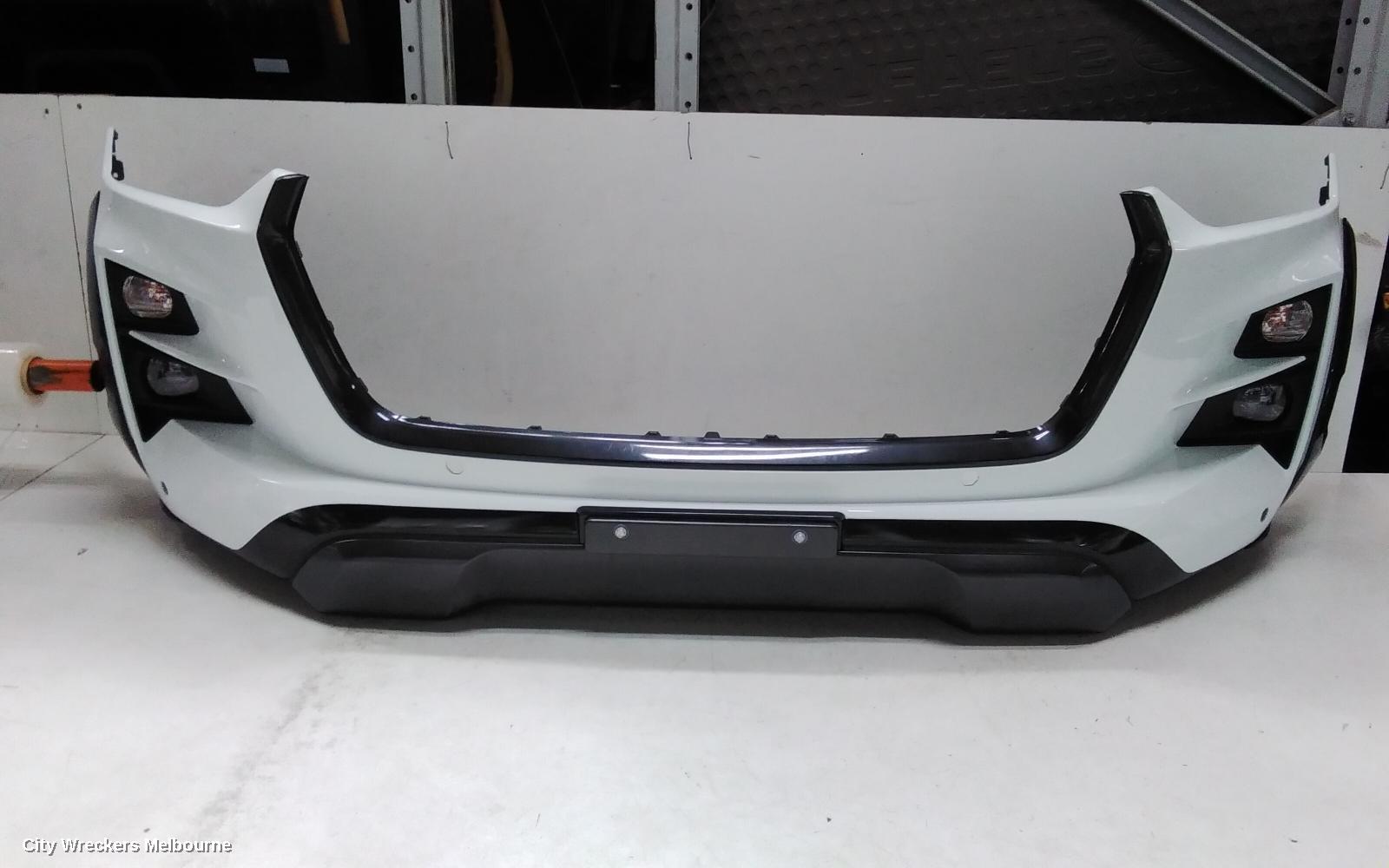 ISUZU DMAX FRONT BUMPER, BUMPER BAR, X-TERRAIN, W/ PARK SENSOR TYPE, RG, 07/2020 - 10/2023