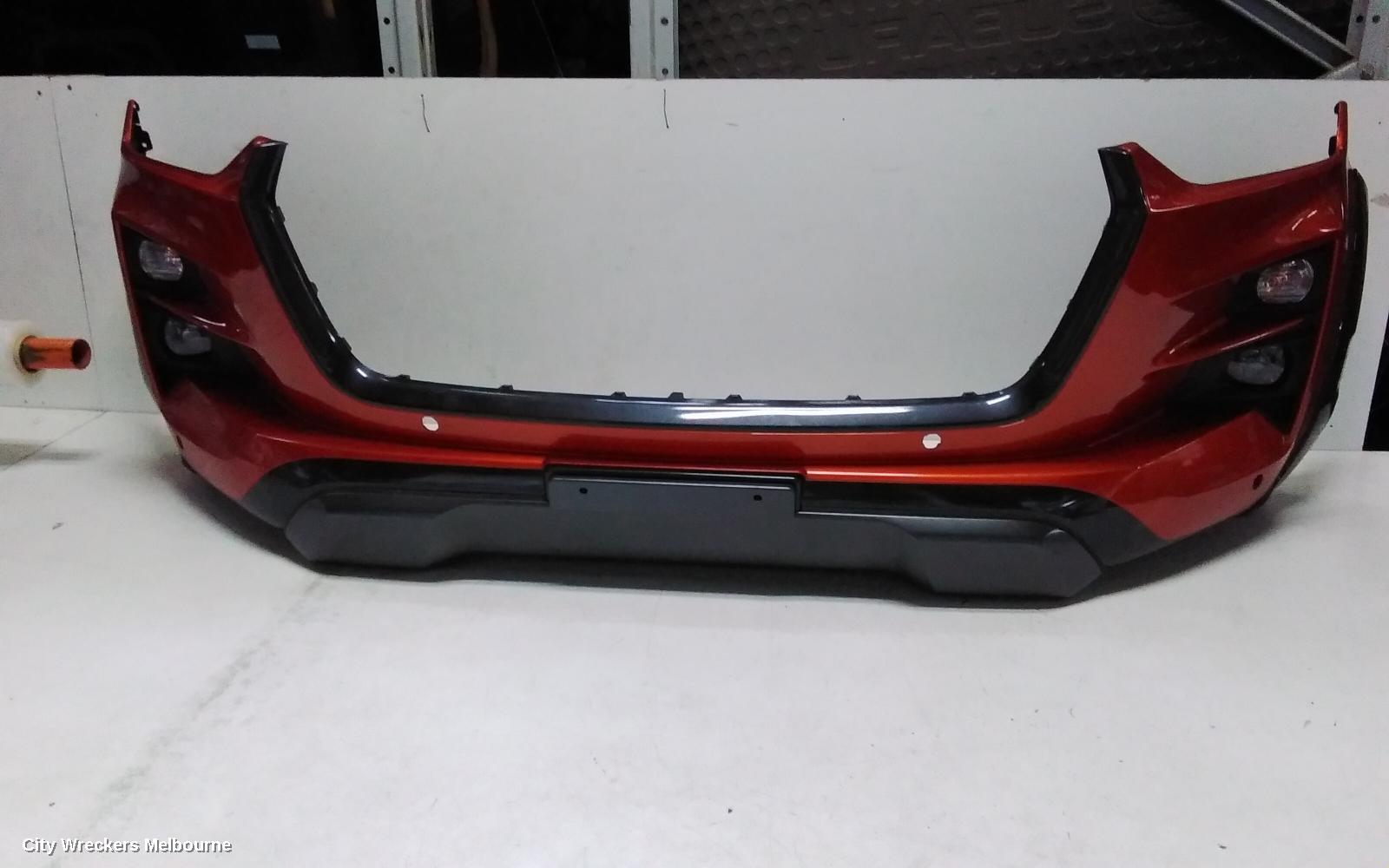 ISUZU DMAX FRONT BUMPER, BUMPER BAR, X-TERRAIN, W/ PARK SENSOR TYPE, RG, 07/2020 - 10/2023