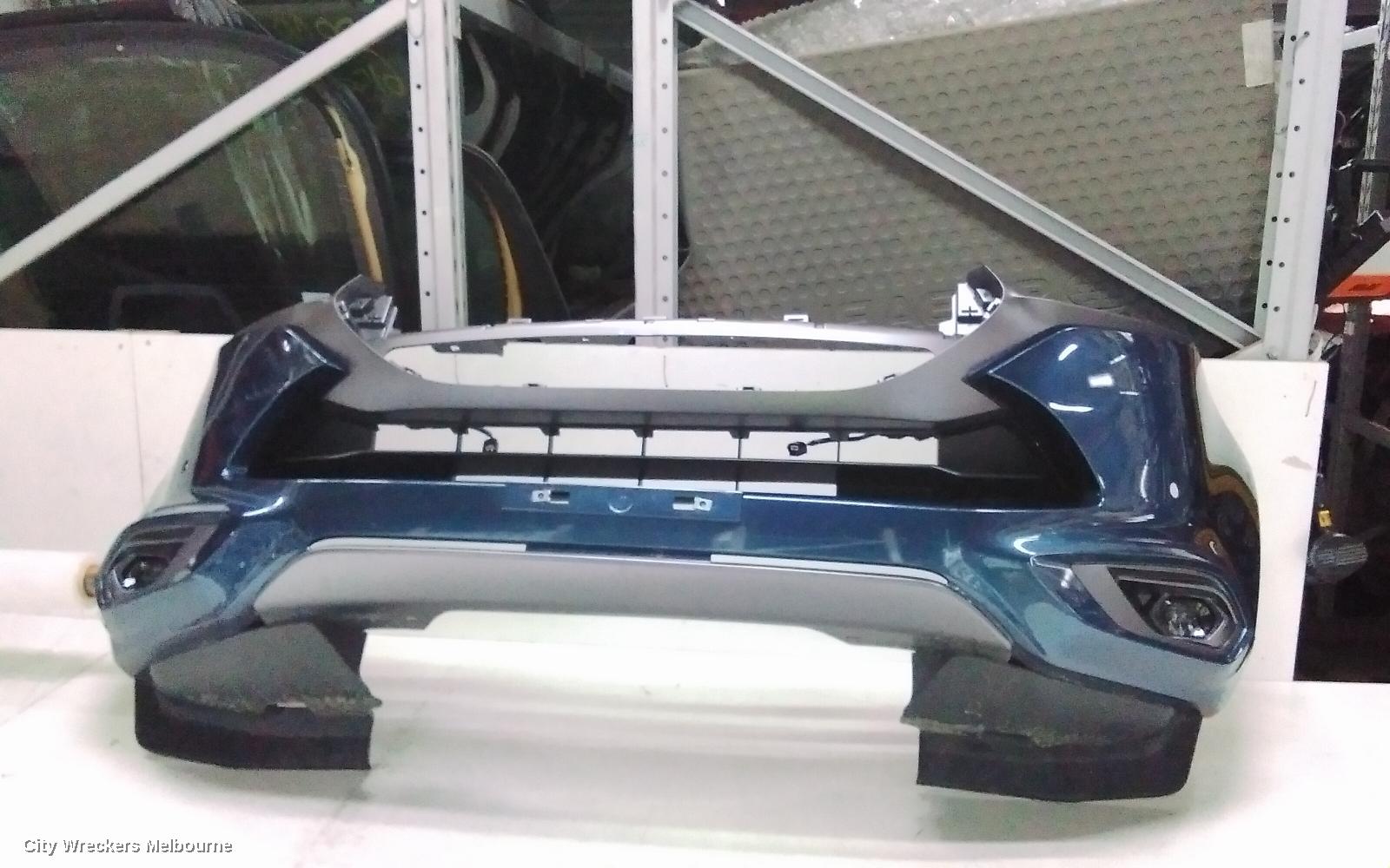 ISUZU MU-X FRONT BUMPER, 2ND GEN, BUMPER BAR, W/ PARKING SENSOR TYPE, GREY INSERT, 01/2022 ONWARDS