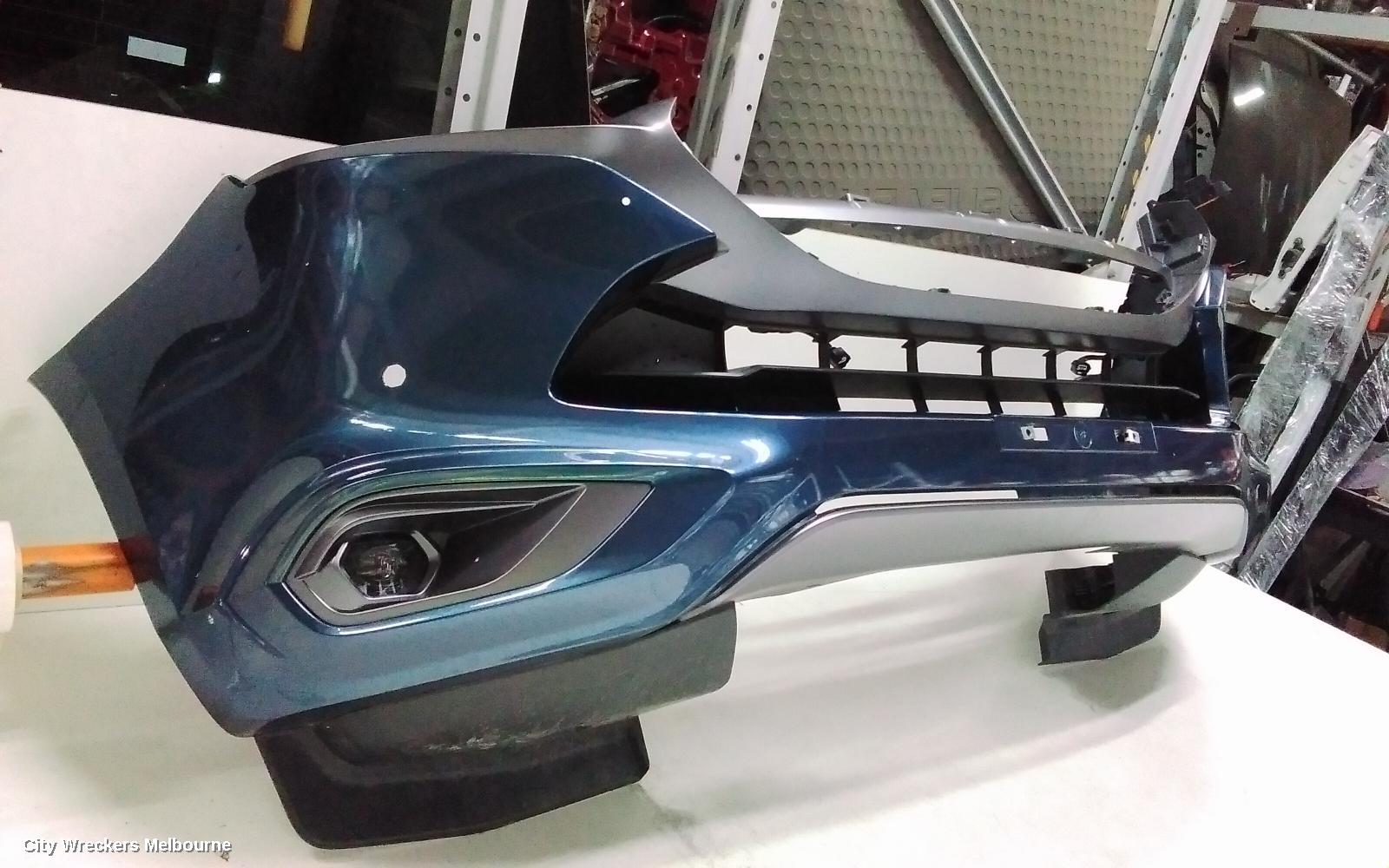 ISUZU MU-X FRONT BUMPER, 2ND GEN, BUMPER BAR, W/ PARKING SENSOR TYPE, GREY INSERT, 01/2022 ONWARDS