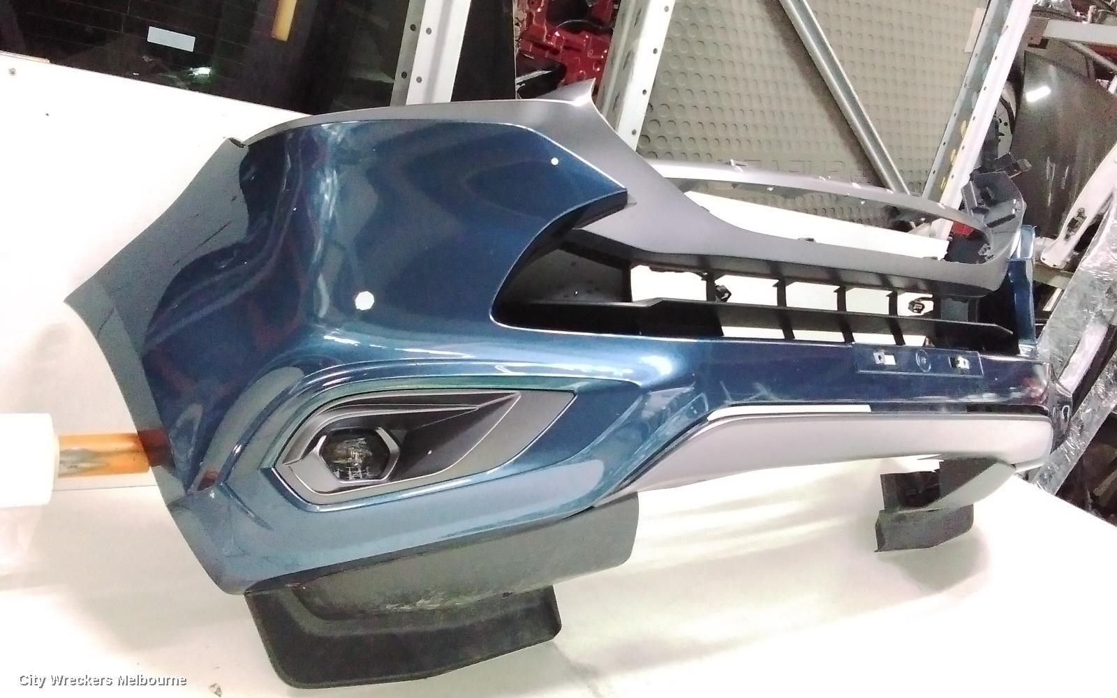ISUZU MU-X FRONT BUMPER, 2ND GEN, BUMPER BAR, W/ PARKING SENSOR TYPE, GREY INSERT, 01/2022 ONWARDS