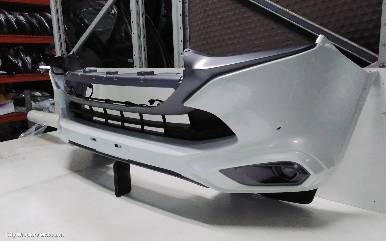 ISUZU MU-X FRONT BUMPER, 2ND GEN, BUMPER BAR, W/ PARKING SENSOR TYPE, GREY INSERT, 01/2022 ONWARDS