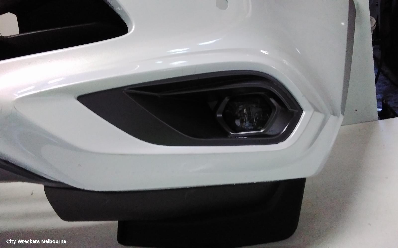 ISUZU MU-X FRONT BUMPER, 2ND GEN, BUMPER BAR, W/ PARKING SENSOR TYPE, GREY INSERT, 01/2022 ONWARDS