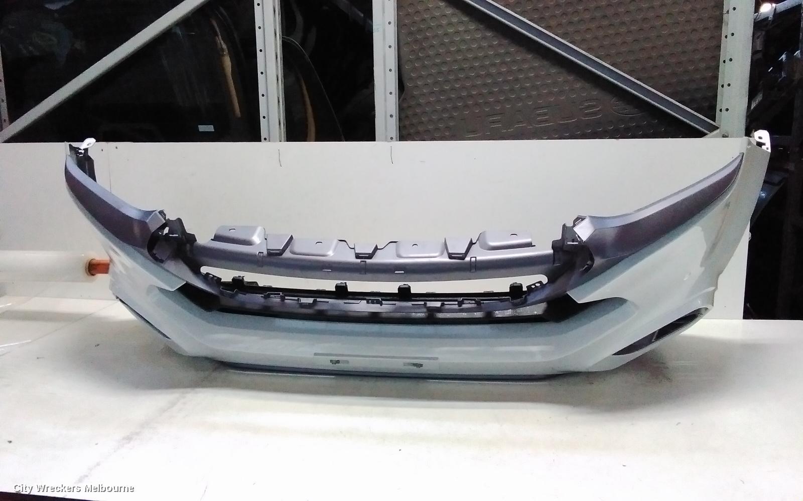 ISUZU MU-X FRONT BUMPER, 2ND GEN, BUMPER BAR, W/ PARKING SENSOR TYPE, GREY INSERT, 01/2022 ONWARDS