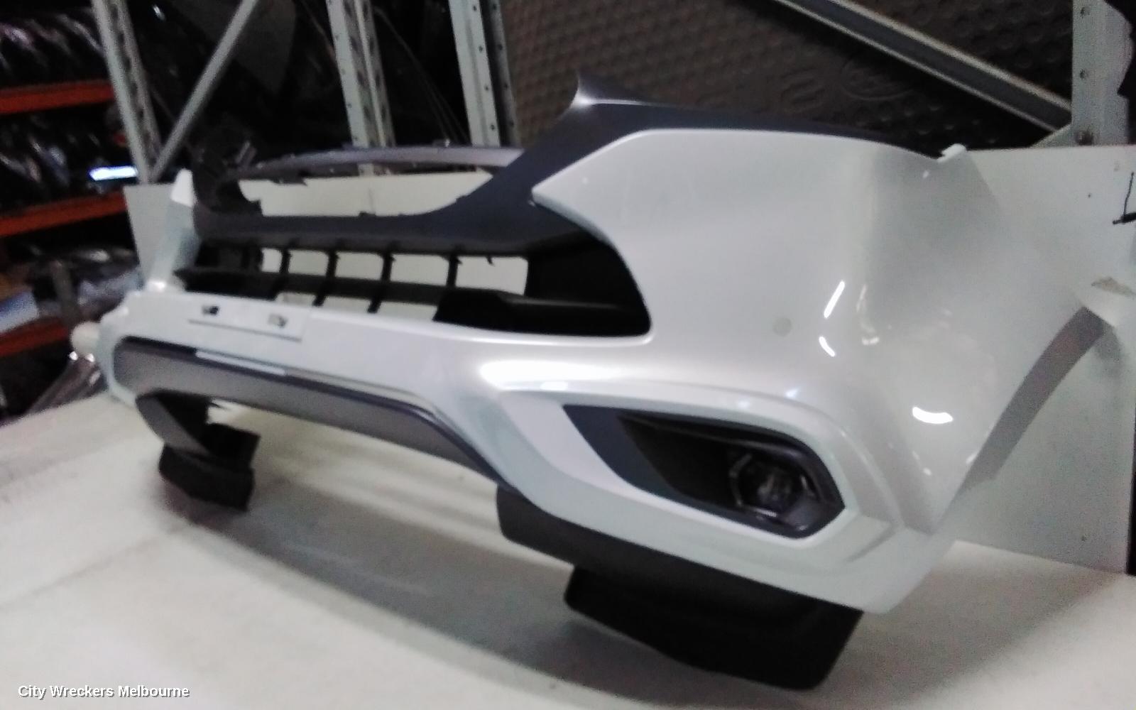 ISUZU MU-X FRONT BUMPER, 2ND GEN, BUMPER BAR, W/ PARKING SENSOR TYPE, GREY INSERT, 01/2022 ONWARDS