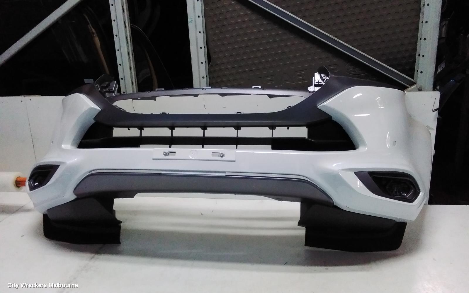 ISUZU MU-X FRONT BUMPER, 2ND GEN, BUMPER BAR, W/ PARKING SENSOR TYPE, GREY INSERT, 01/2022 ONWARDS