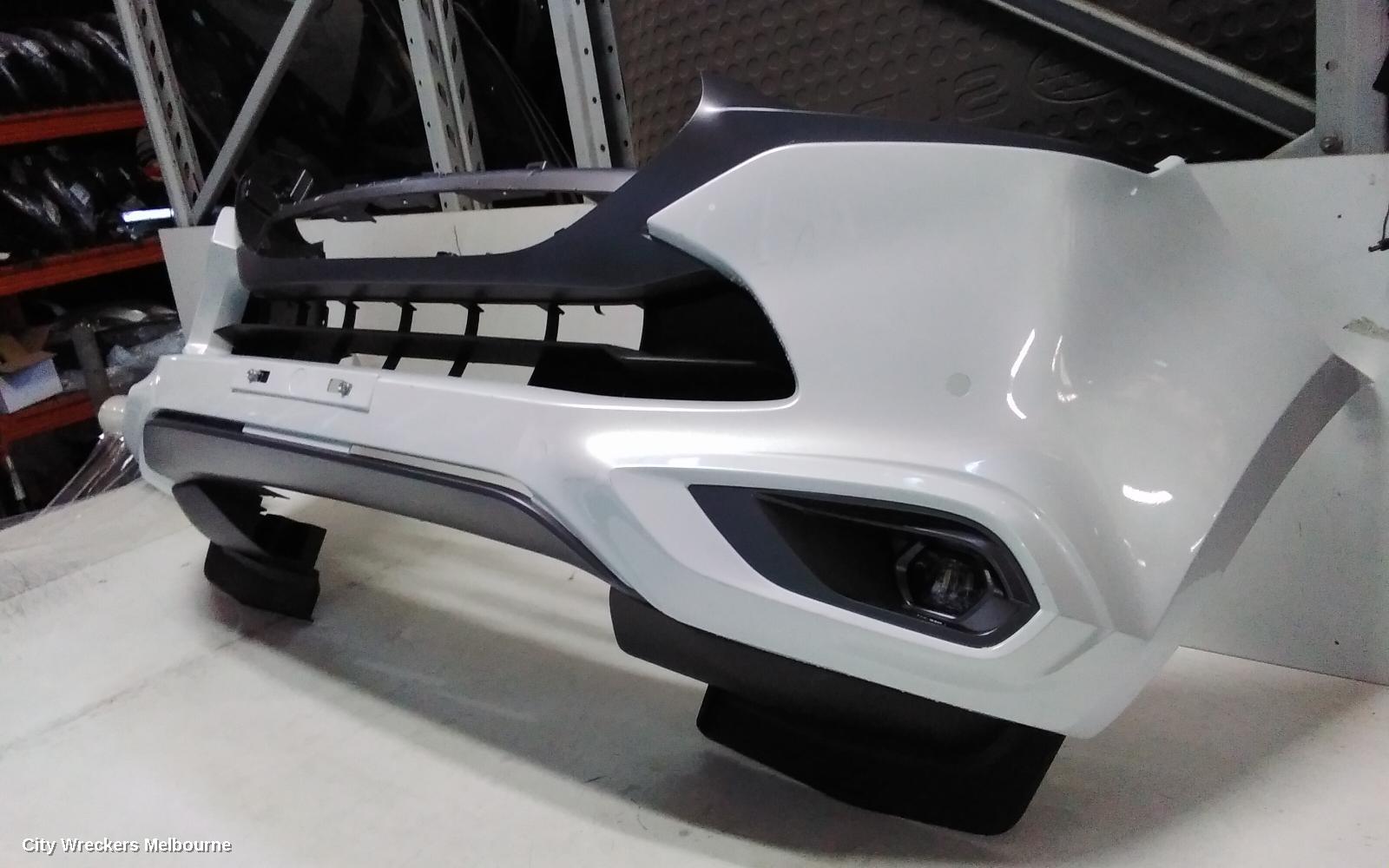 ISUZU MU-X FRONT BUMPER, 2ND GEN, BUMPER BAR, W/ PARKING SENSOR TYPE, GREY INSERT, 01/2022 ONWARDS