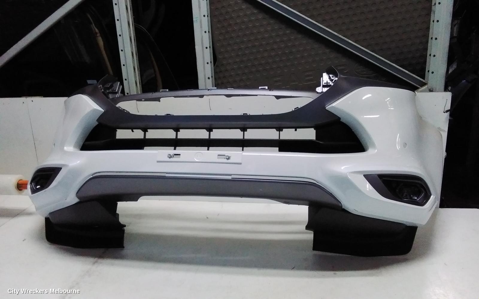 ISUZU MU-X FRONT BUMPER, 2ND GEN, BUMPER BAR, W/ PARKING SENSOR TYPE, GREY INSERT, 01/2022 ONWARDS