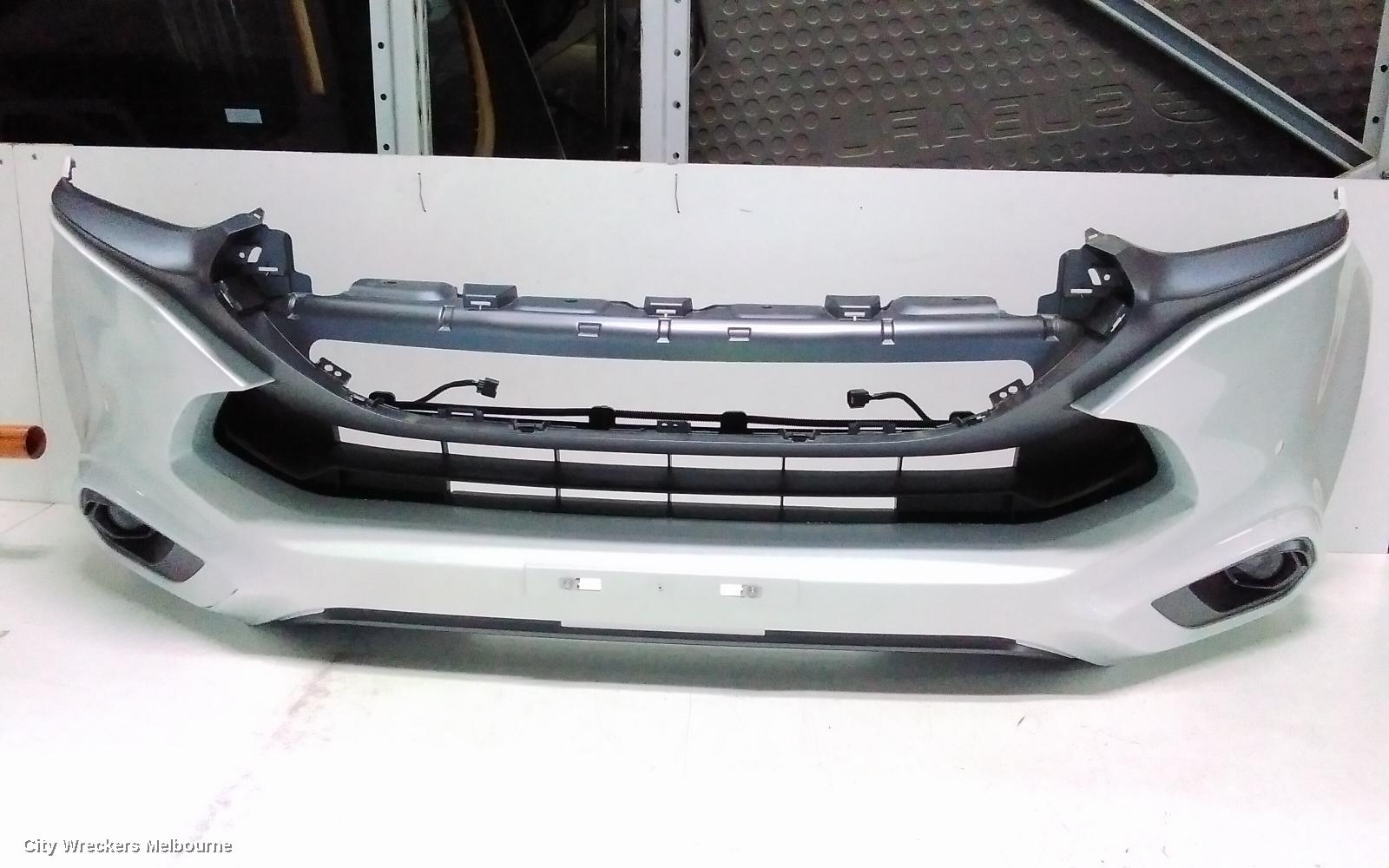 ISUZU MU-X FRONT BUMPER, 2ND GEN, BUMPER BAR, W/ PARKING SENSOR TYPE, GREY INSERT, 01/2022 ONWARDS