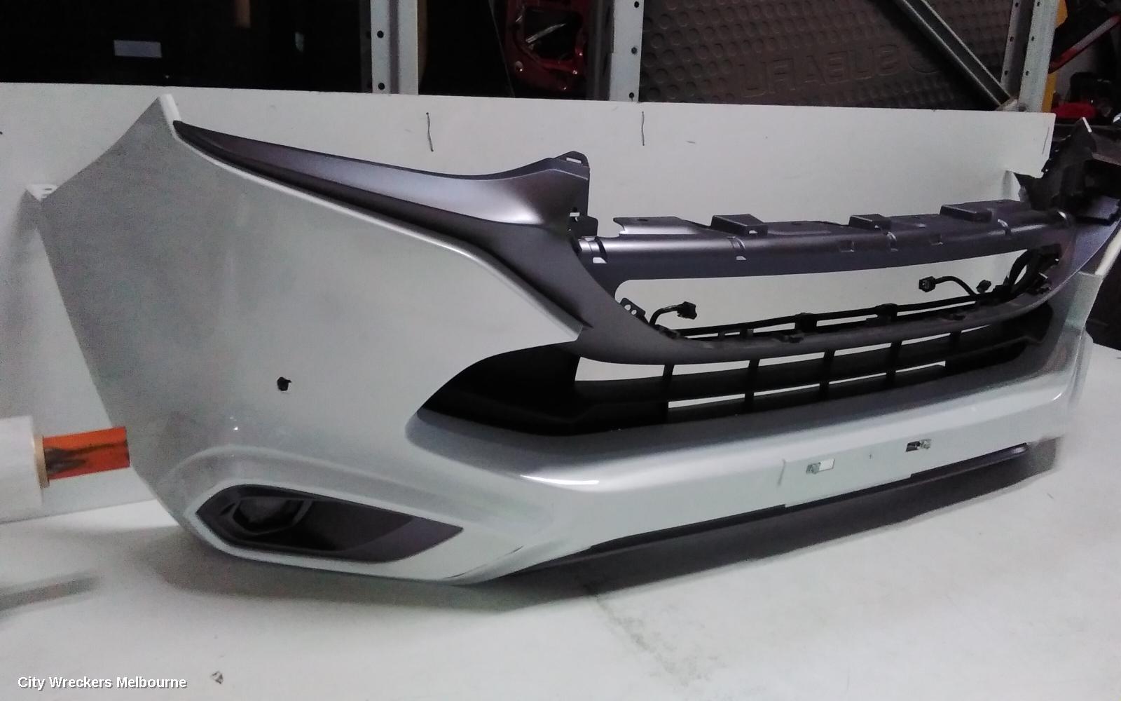 ISUZU MU-X FRONT BUMPER, 2ND GEN, BUMPER BAR, W/ PARKING SENSOR TYPE, GREY INSERT, 01/2022 ONWARDS