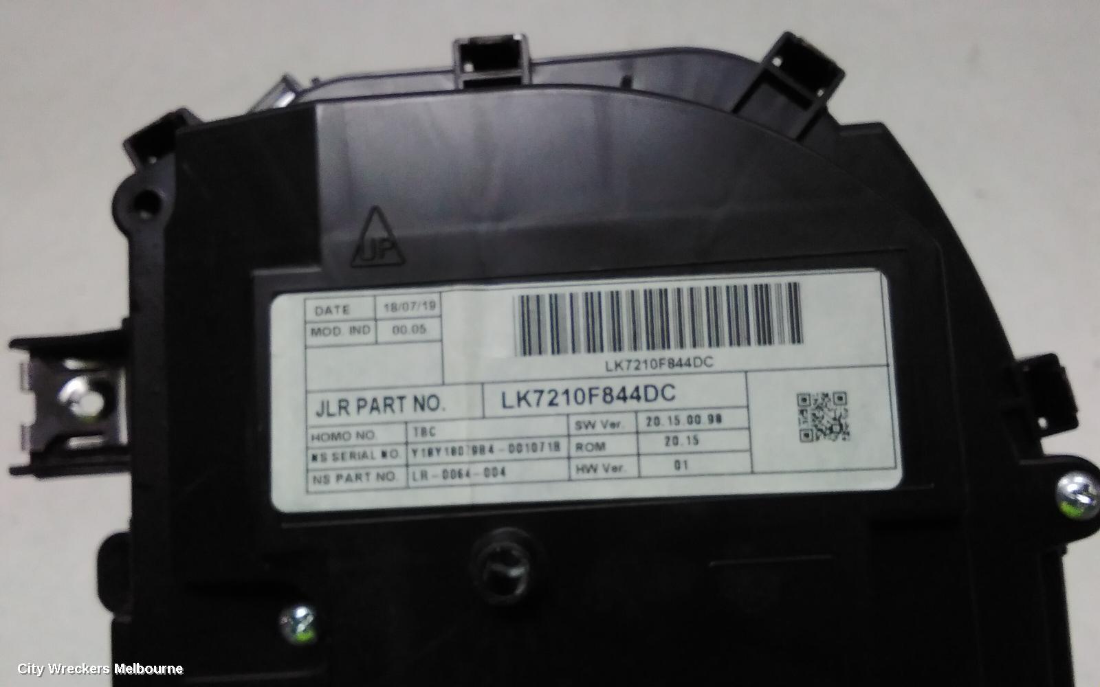 LAND ROVER DISCOVERY SPORT INSTRUMENT CLUSTER, PETROL/DIESEL, 2.0, AUTO T/M, NON DIGITAL TYPE, L550, 07/2019 ONWARDS