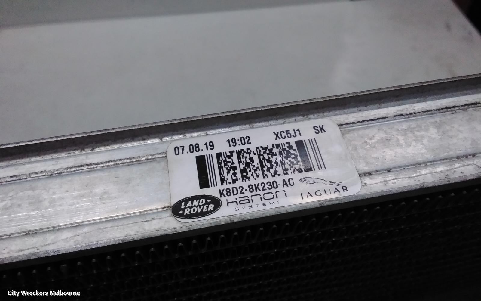 LAND ROVER DISCOVERY SPORT RADIATOR, AUTO, 2.0, PETROL, L550, SECONDARY, 07/2019 ONWARDS