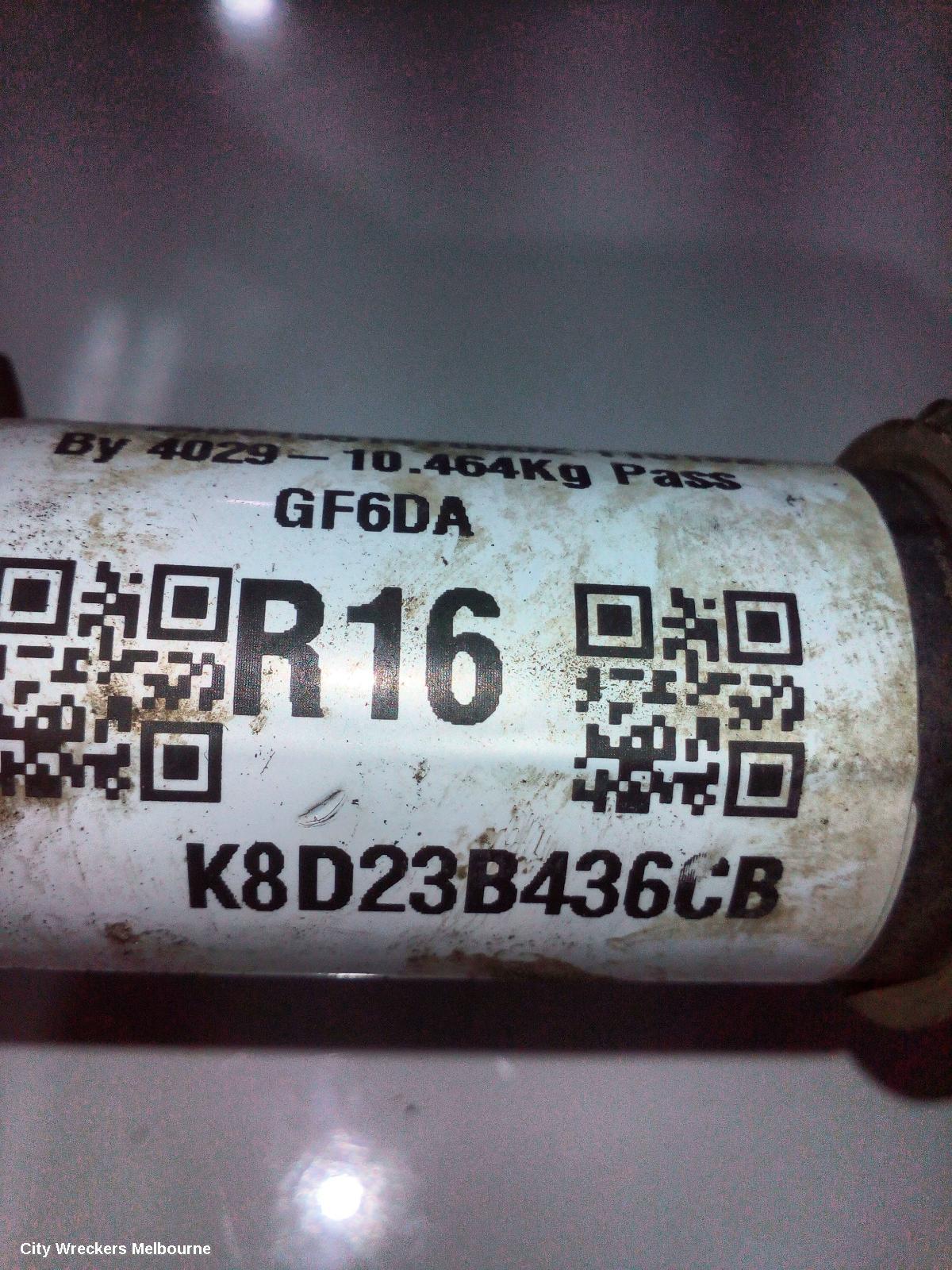 LAND ROVER DISCOVERY SPORT RIGHT DRIVESHAFT, FRONT, AUTO, PETROL, L550, 01/2015 ONWARDS