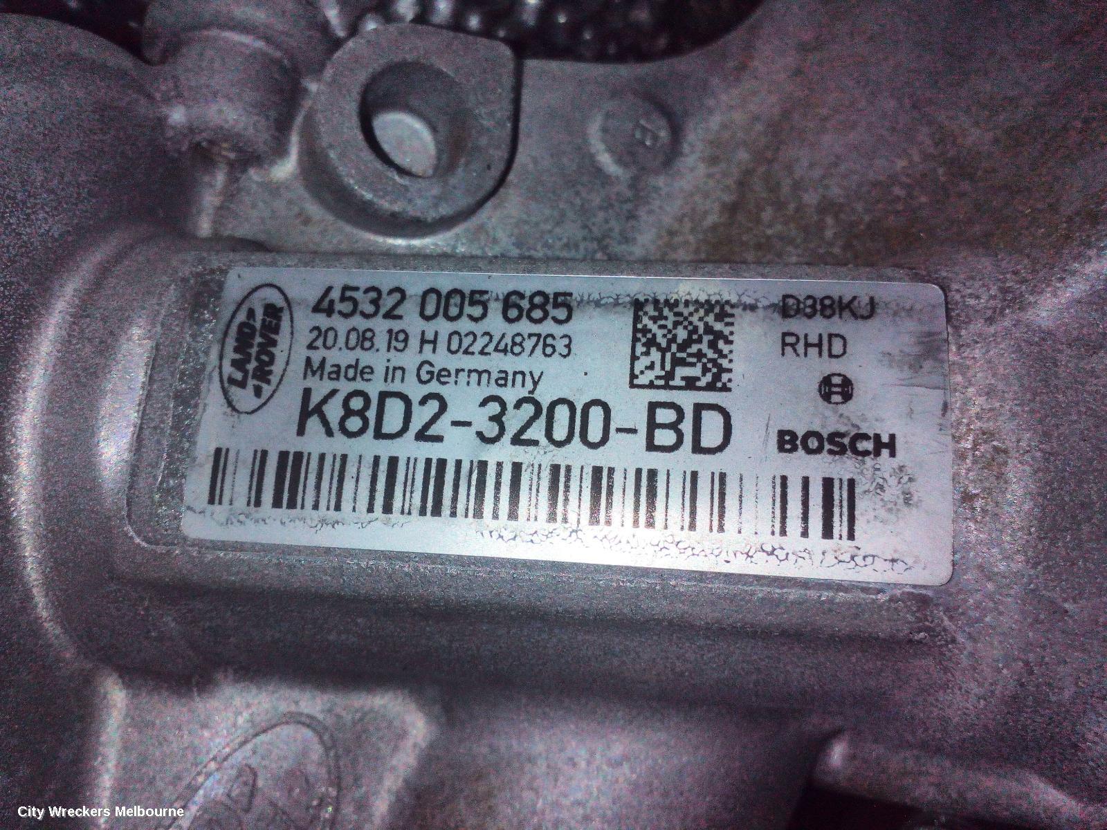 LAND ROVER DISCOVERY SPORT STEERING BOX/RACK, STEERING RACK, L550, 07/2019 ONWARDS