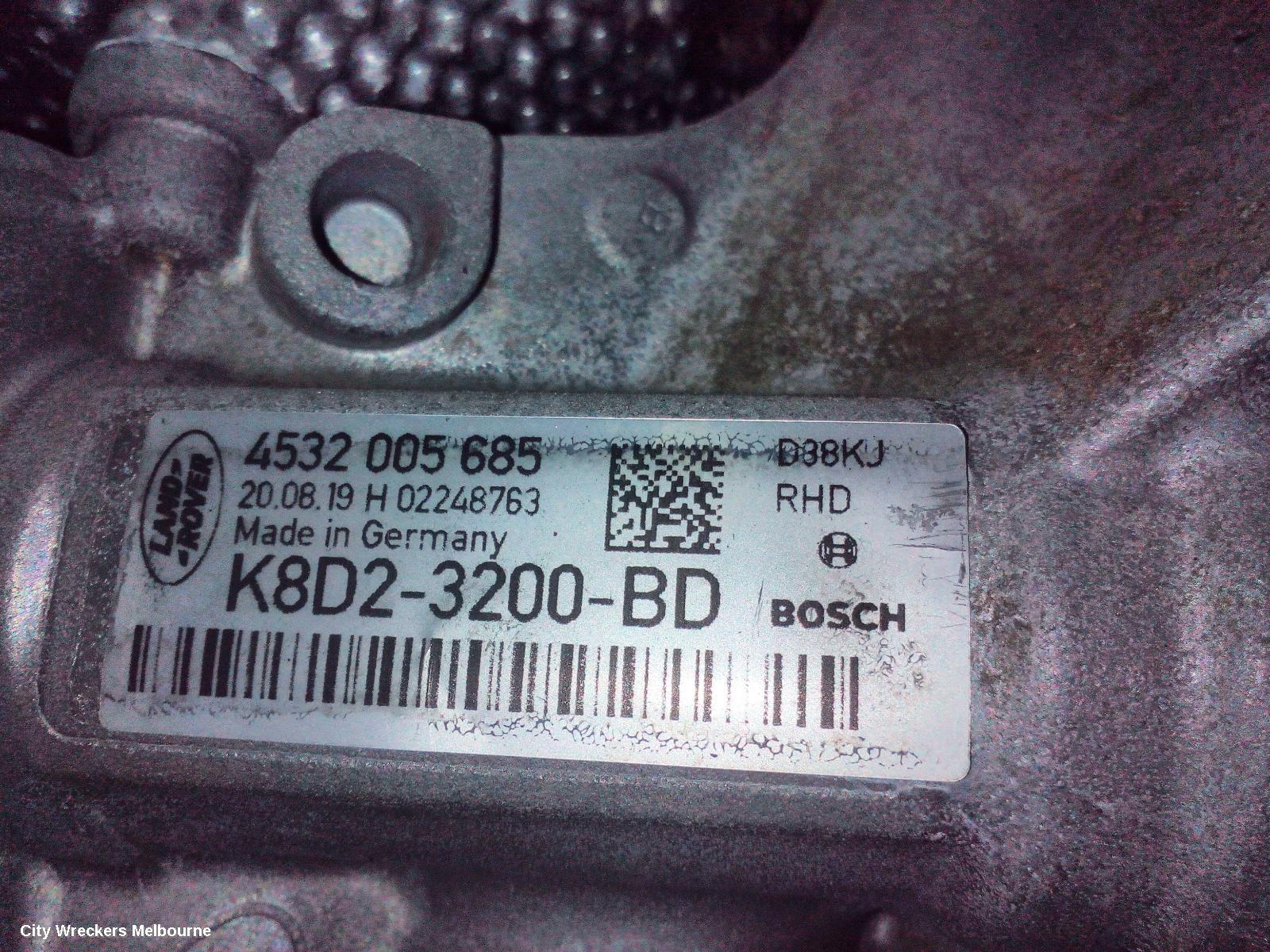 LAND ROVER DISCOVERY SPORT STEERING BOX/RACK, STEERING RACK, L550, 07/2019 ONWARDS