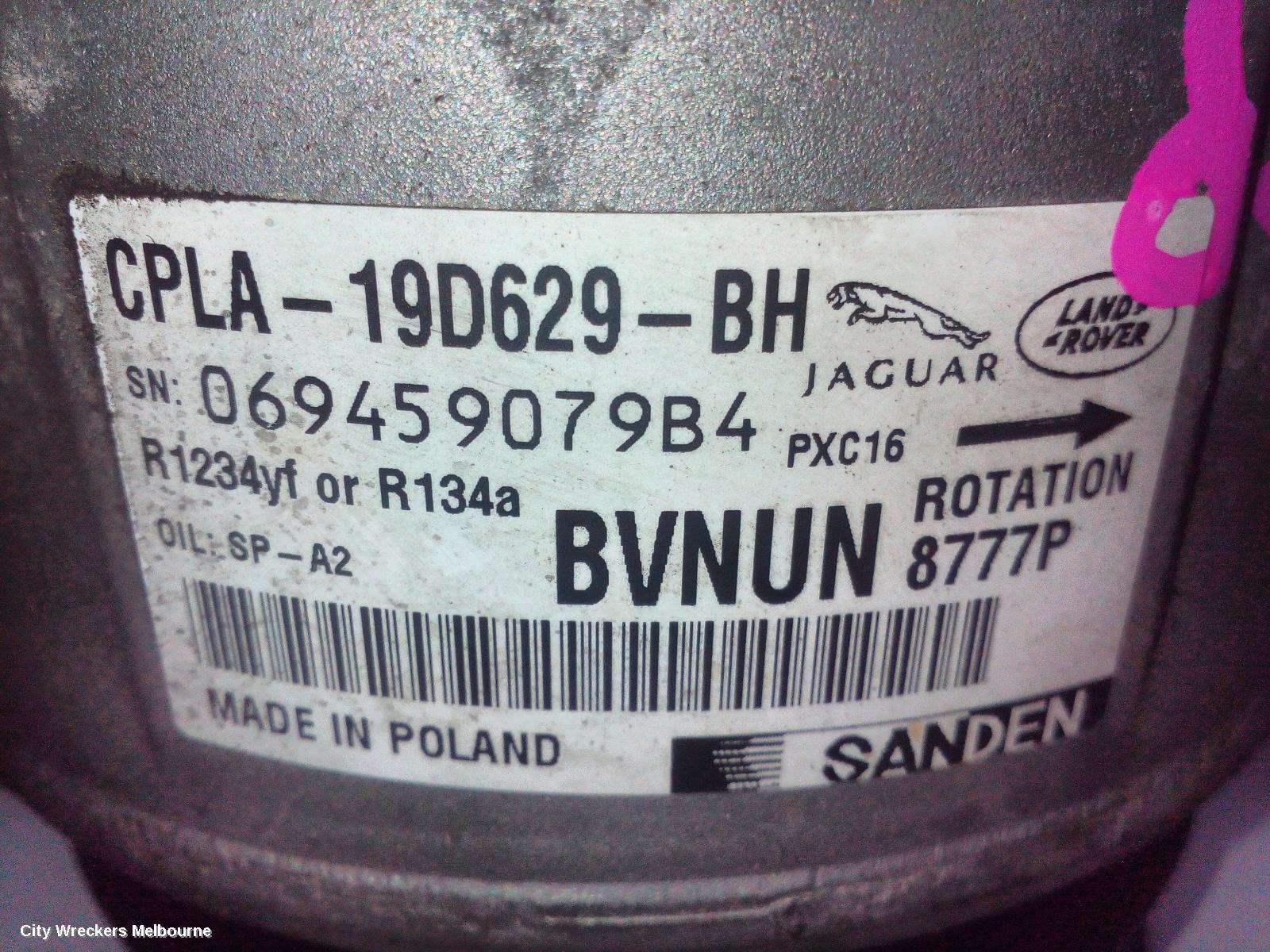 LAND ROVER DISCOVERY SPORT A/C COMPRESSOR, L550, 2.0, PETROL, 07/2019 ONWARDS