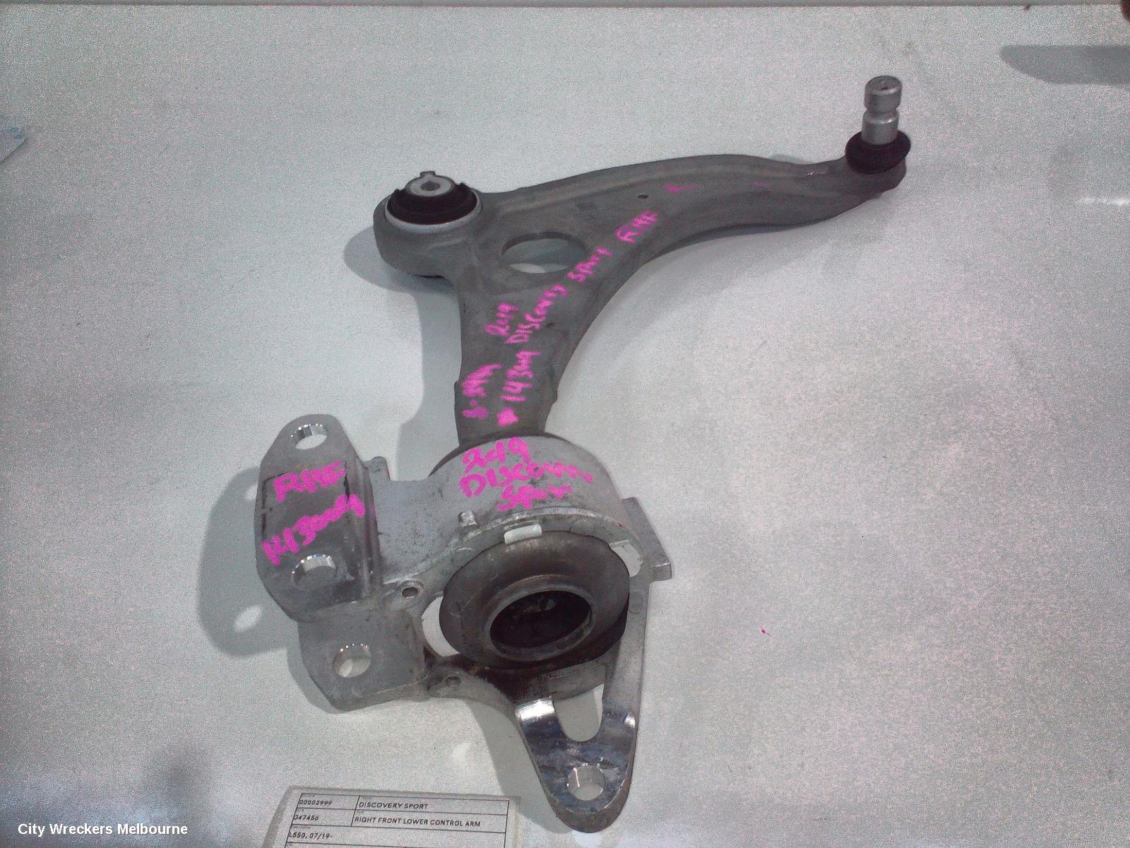 LAND ROVER DISCOVERY SPORT RIGHT FRONT LOWER CONTROL ARM, L550, 07/2019 ONWARDS