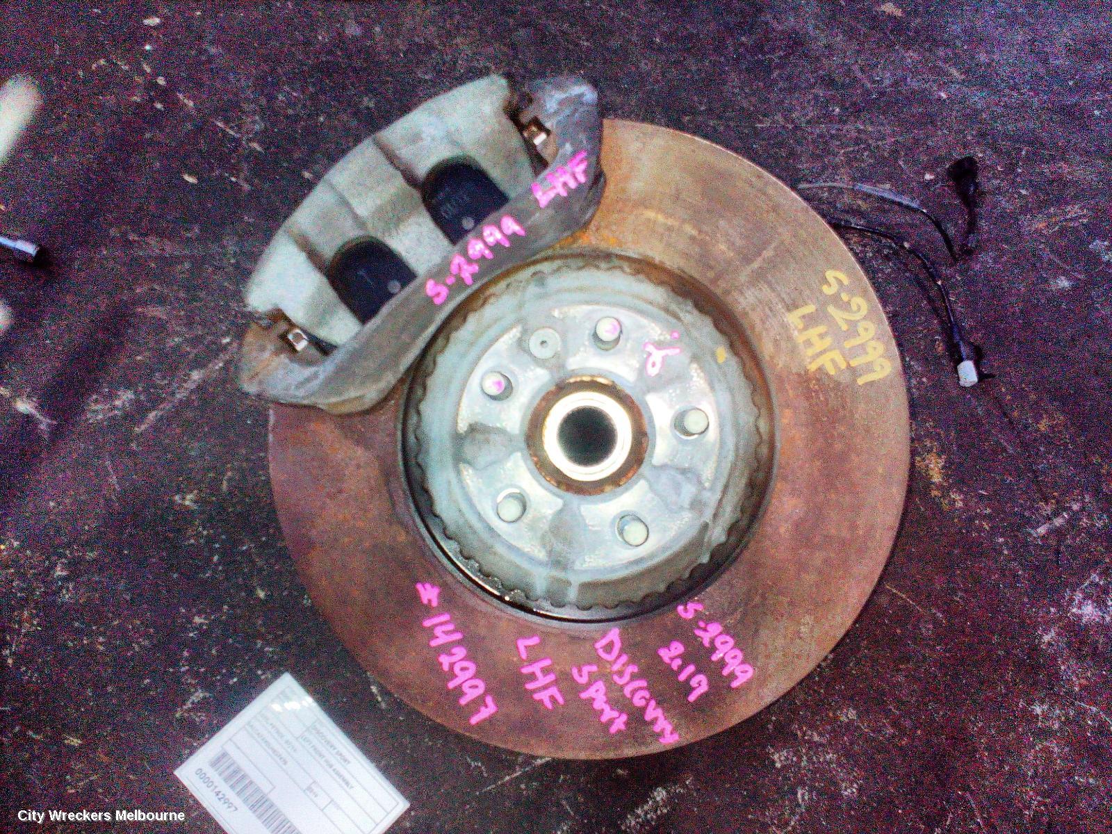 LAND ROVER DISCOVERY SPORT LEFT FRONT HUB ASSEMBLY, L550, PETROL, 07/2019 ONWARDS