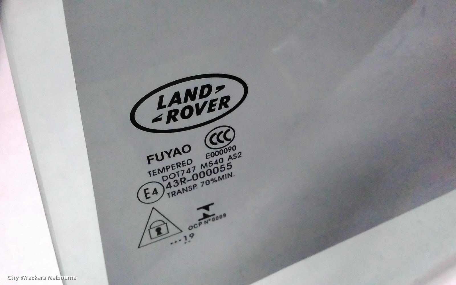 LAND ROVER DISCOVERY SPORT LEFT REAR DOOR WINDOW, L550, 01/2015 ONWARDS