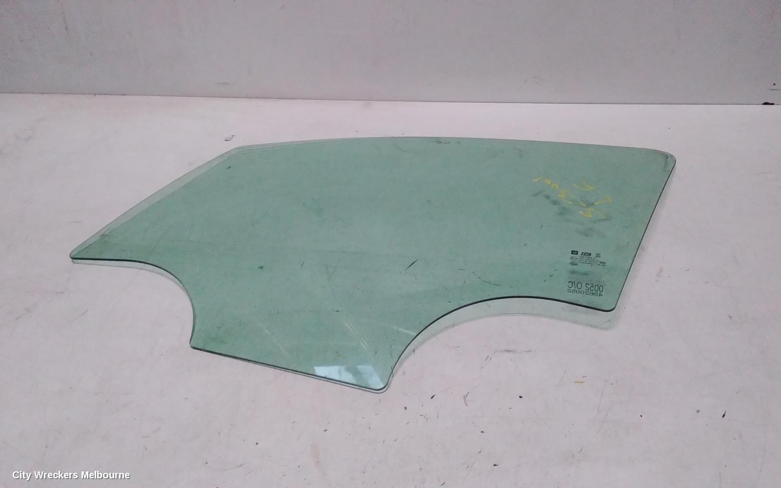 HOLDEN TRAX LEFT FRONT DOOR WINDOW, TJ SERIES, 08/2013 - 12/2020