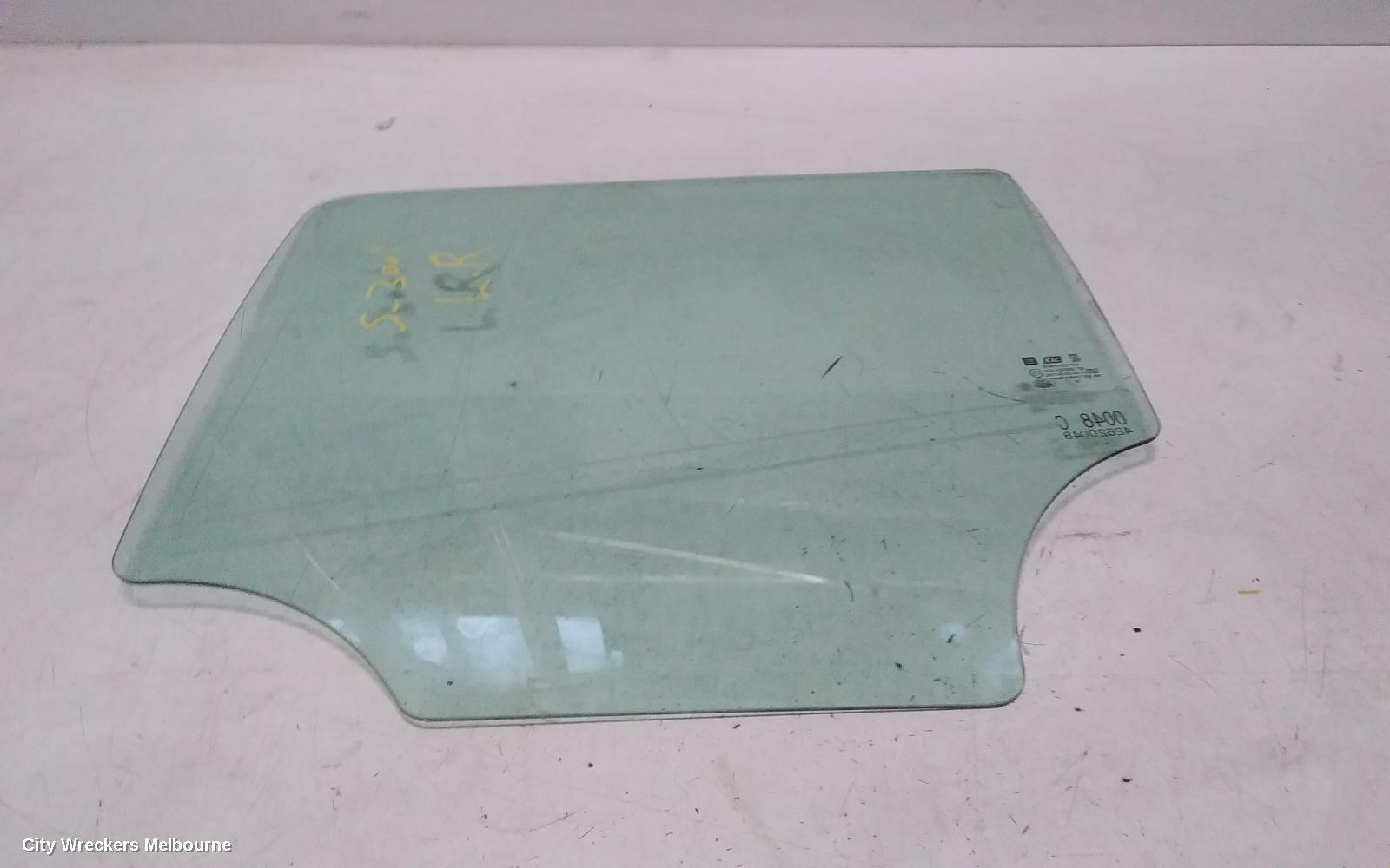 HOLDEN TRAX LEFT REAR DOOR WINDOW, TJ SERIES, 08/2013 - 12/2020