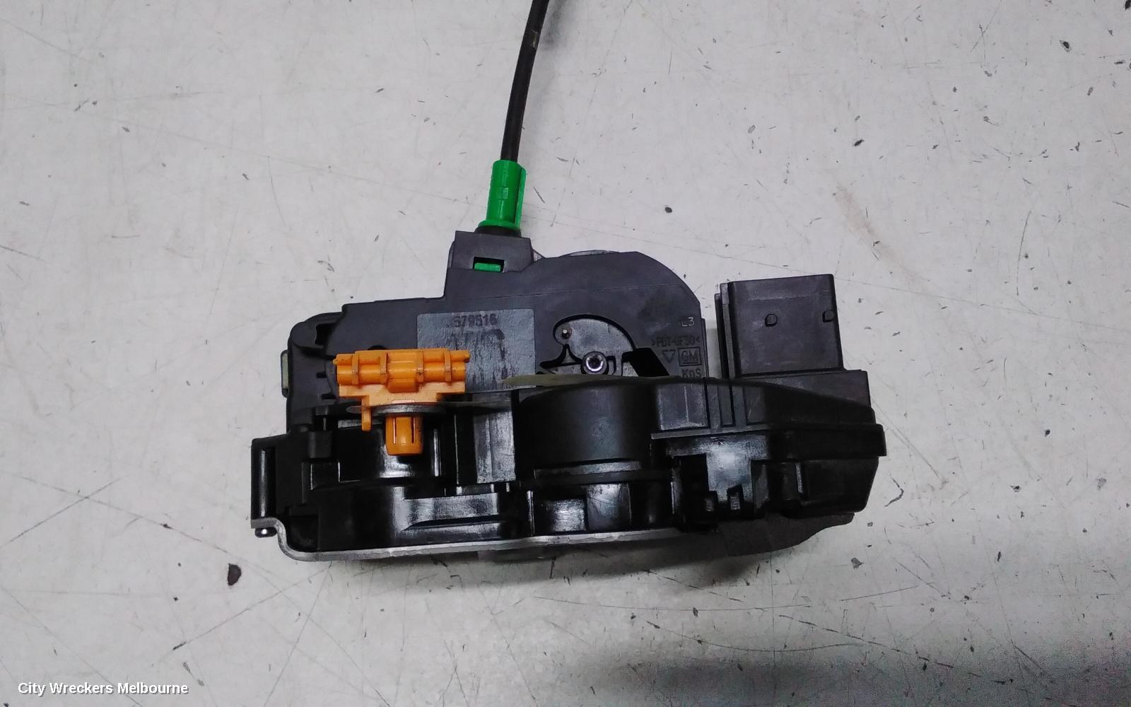 HOLDEN TRAX DOOR/BOOT/GATE LOCK, LEFT FRONT DOOR LOCK, TJ SERIES, 08/2013 - 12/2020