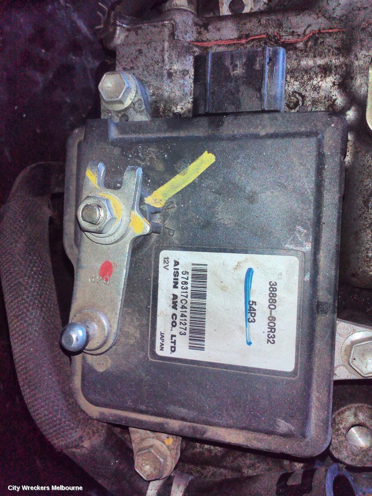 SUZUKI VITARA TRANS/GEARBOX, AUTO, FWD, PETROL, 1.4, TURBO, K14C, VITARA, LY (VIN TSM), 06/2015 ONWARDS