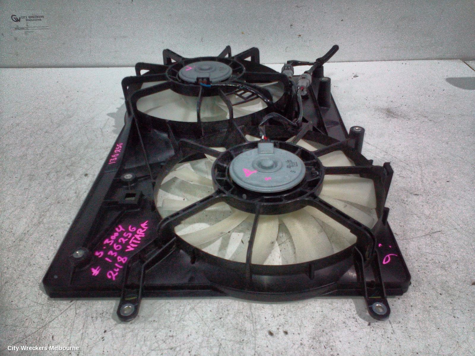 SUZUKI VITARA FAN, RADIATOR FAN, PETROL, 1.4, TURBO, K14C, VITARA, LY (VIN TSM), 06/2015 ONWARDS