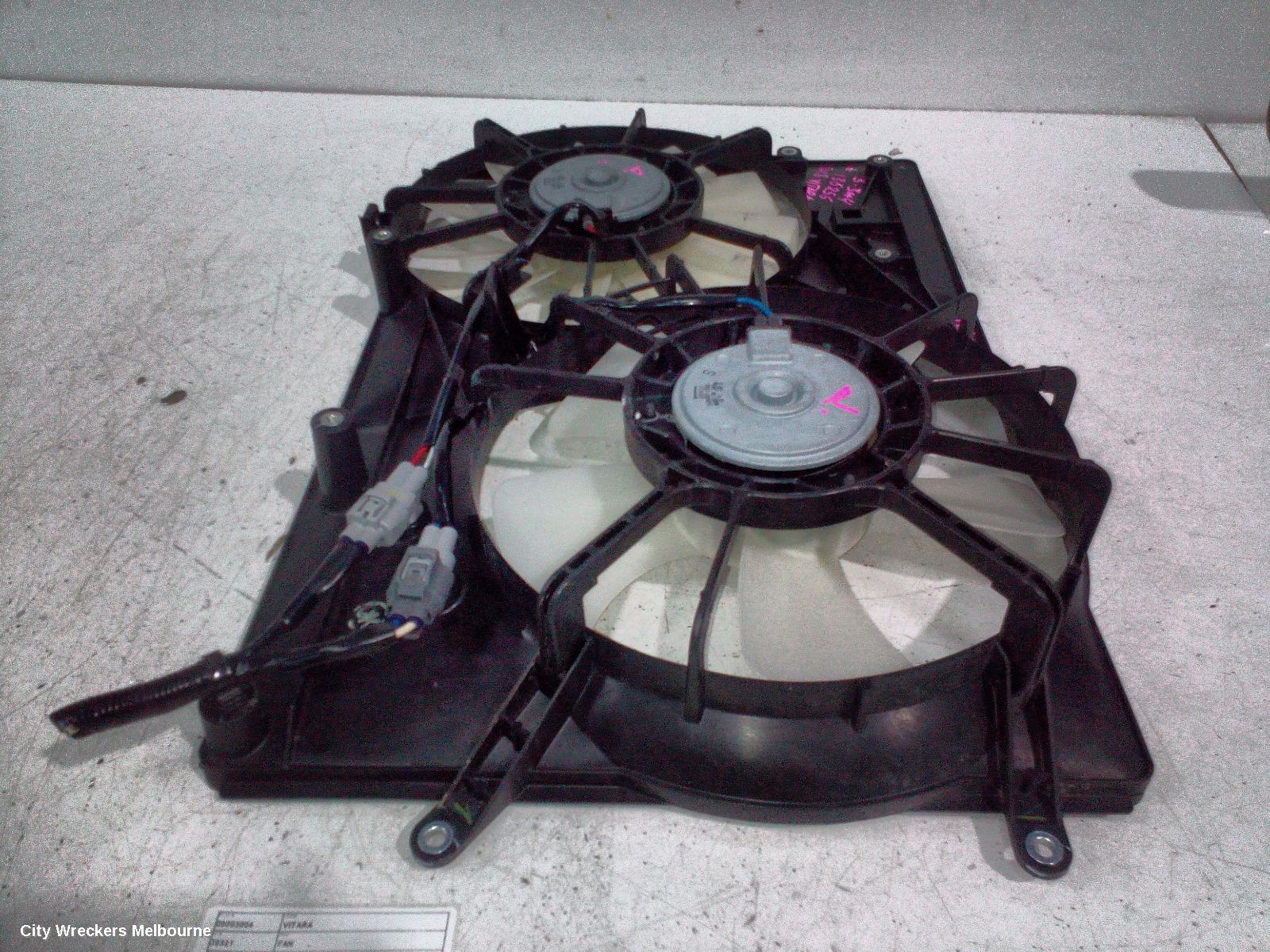 SUZUKI VITARA FAN, RADIATOR FAN, PETROL, 1.4, TURBO, K14C, VITARA, LY (VIN TSM), 06/2015 ONWARDS