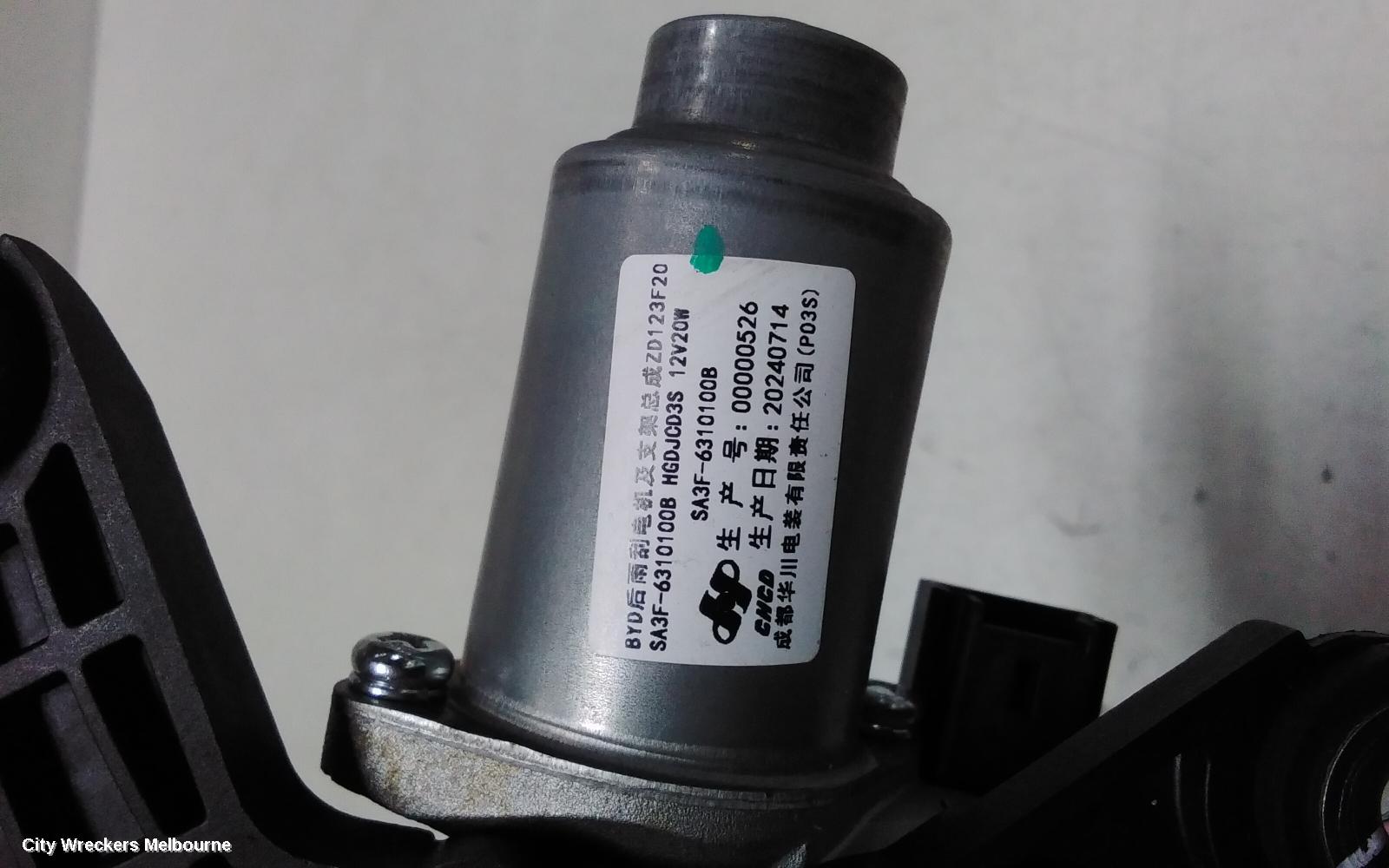 BYD SEALION 6 WIPER MOTOR, SA3, REAR, 04/2024 ONWARDS