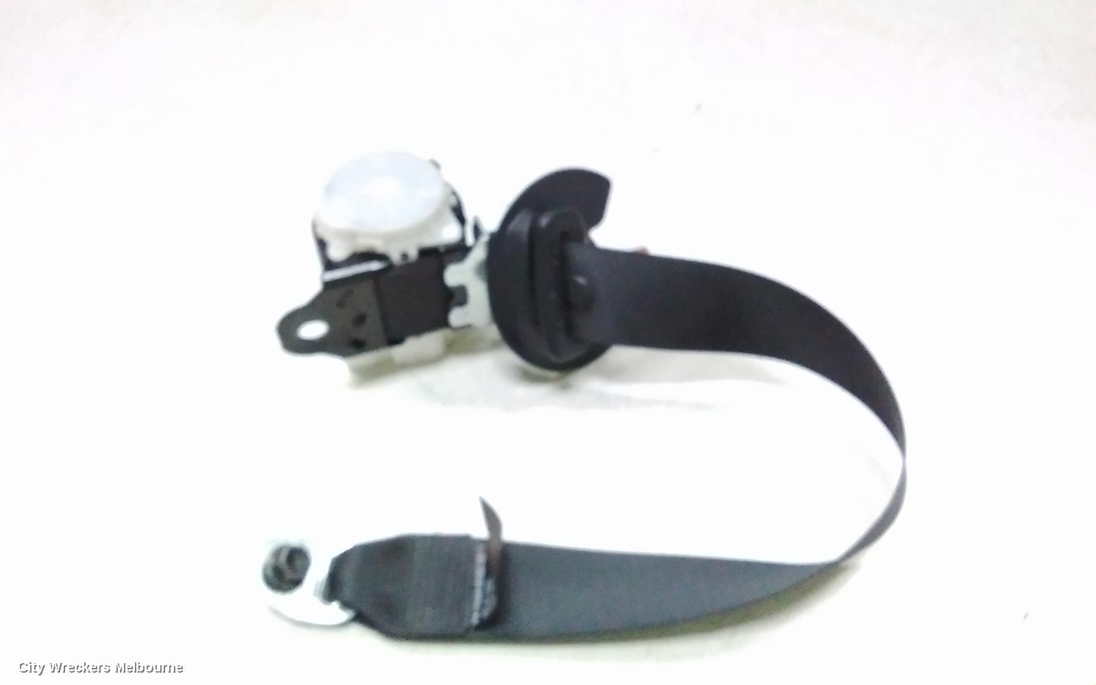 TOYOTA KLUGER SEATBELT/STALK, RH REAR 3RD ROW, SEAT BELT ONLY, BLACK, XU70 SERIES, 03/2021 ONWARDS