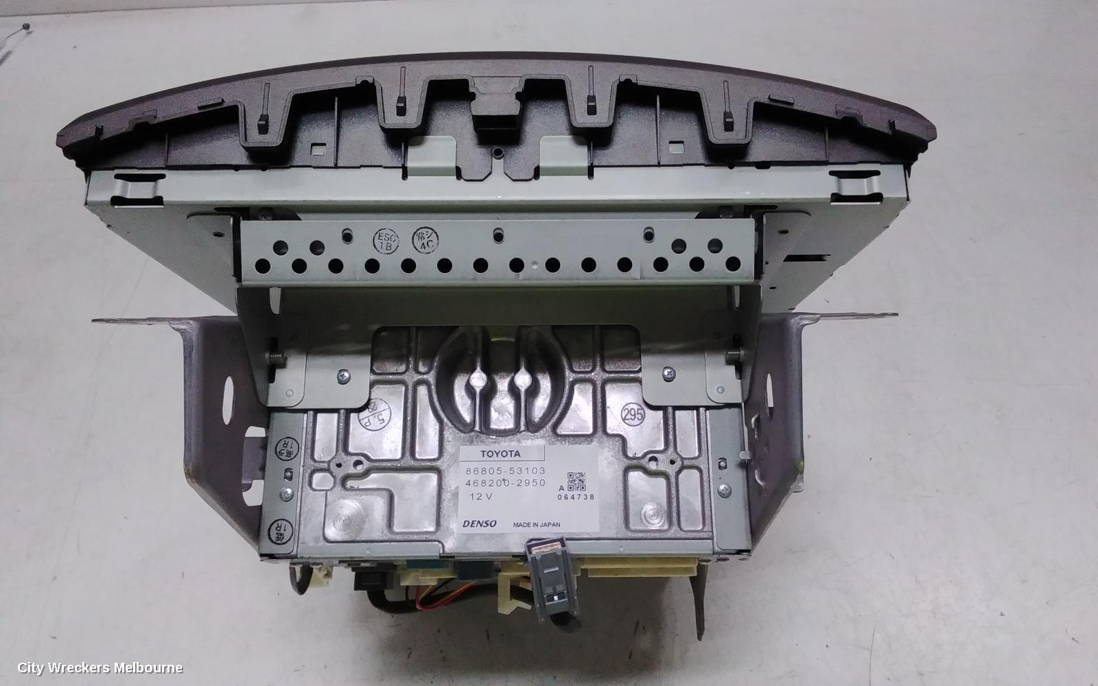 LEXUS IS250/IS250C RADIO/CD/DVD/SAT/TV, DISPLAY/CONTROL/HEAD UNIT, SAT NAV TYPE, GSE20R, 11/2005 - 12/2014
