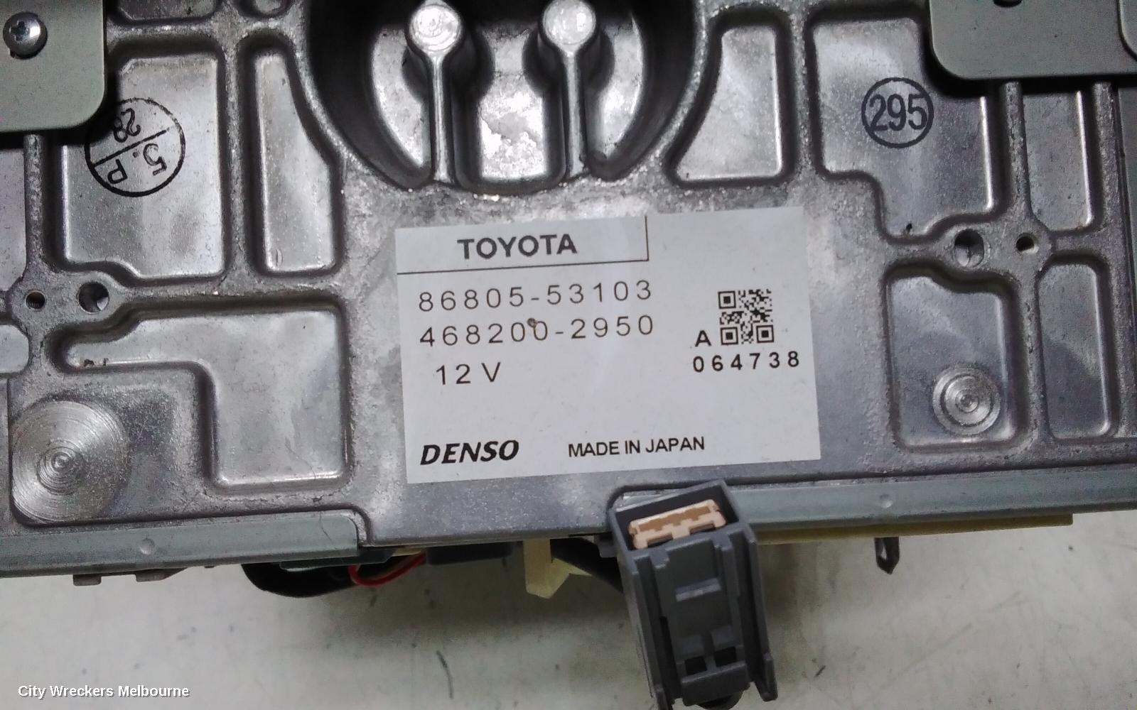 LEXUS IS250/IS250C RADIO/CD/DVD/SAT/TV, DISPLAY/CONTROL/HEAD UNIT, SAT NAV TYPE, GSE20R, 11/2005 - 12/2014