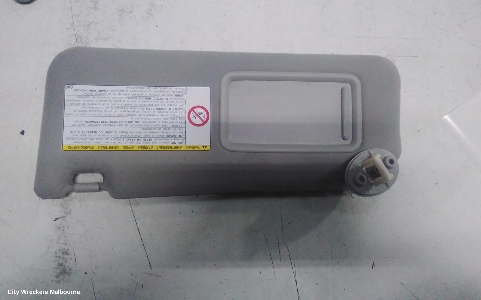 LEXUS IS250/IS250C SUNVISOR, GSE20R, RH SIDE, 11/2005 - 12/2014