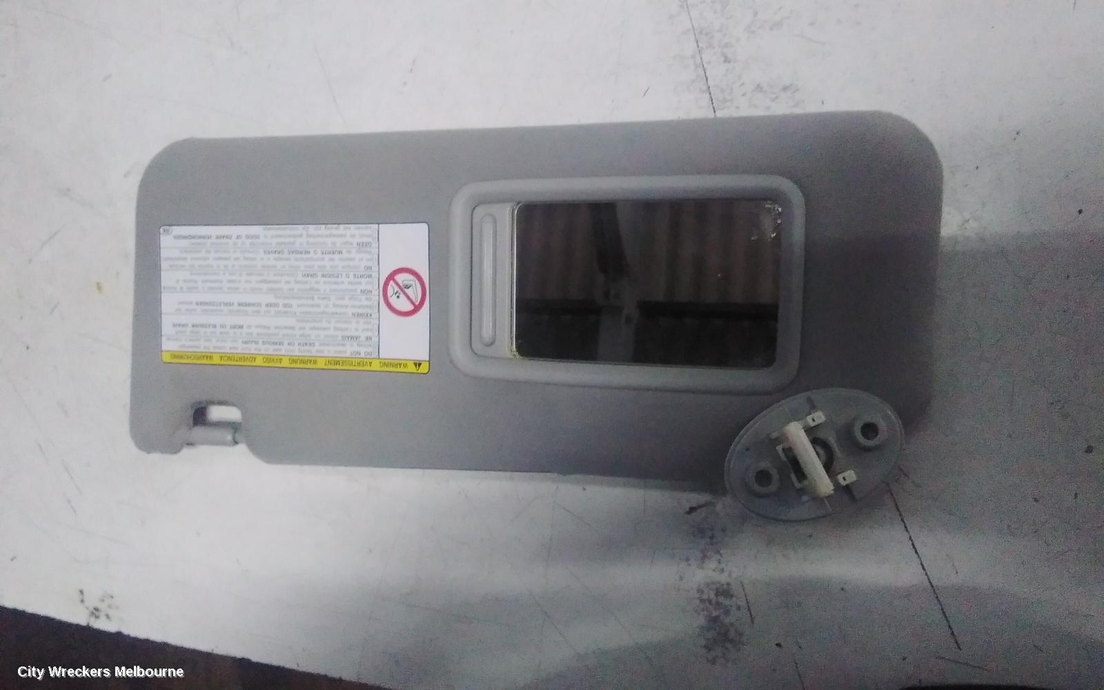 LEXUS IS250/IS250C SUNVISOR, GSE20R, RH SIDE, 11/2005 - 12/2014
