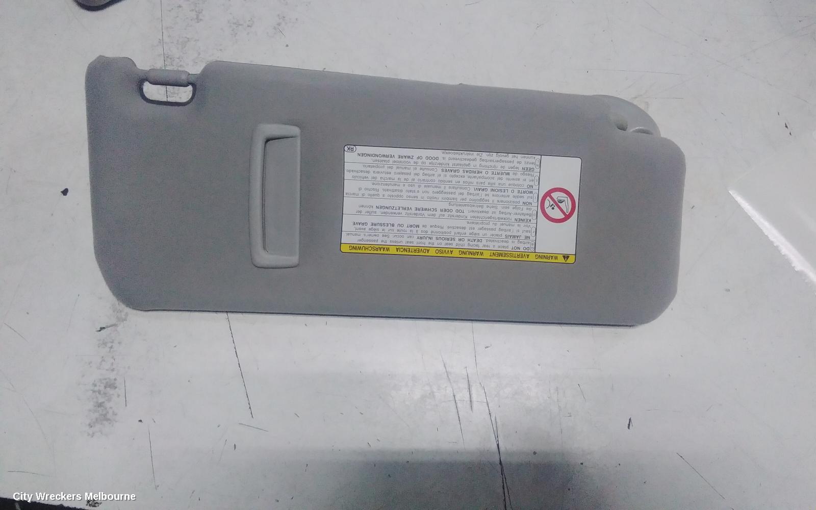 LEXUS IS250/IS250C SUNVISOR, GSE20R, RH SIDE, 11/2005 - 12/2014