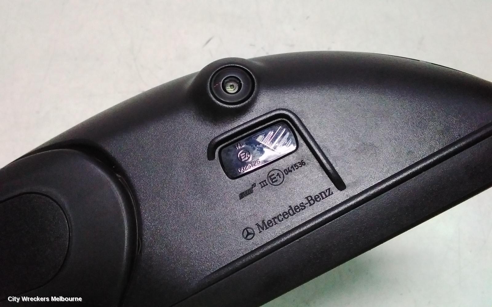 MERCEDES EQA LEFT DOOR MIRROR, H243, W/ POWER FOLD, CAMERA TYPE, COLOUR CODED, 01/2021 ONWARDS