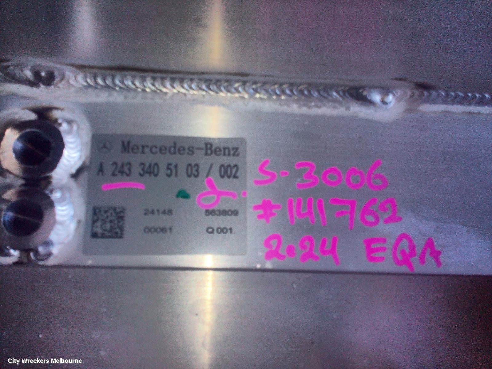 MERCEDES EQA BATTERY, H243, 01/2021 ONWARDS