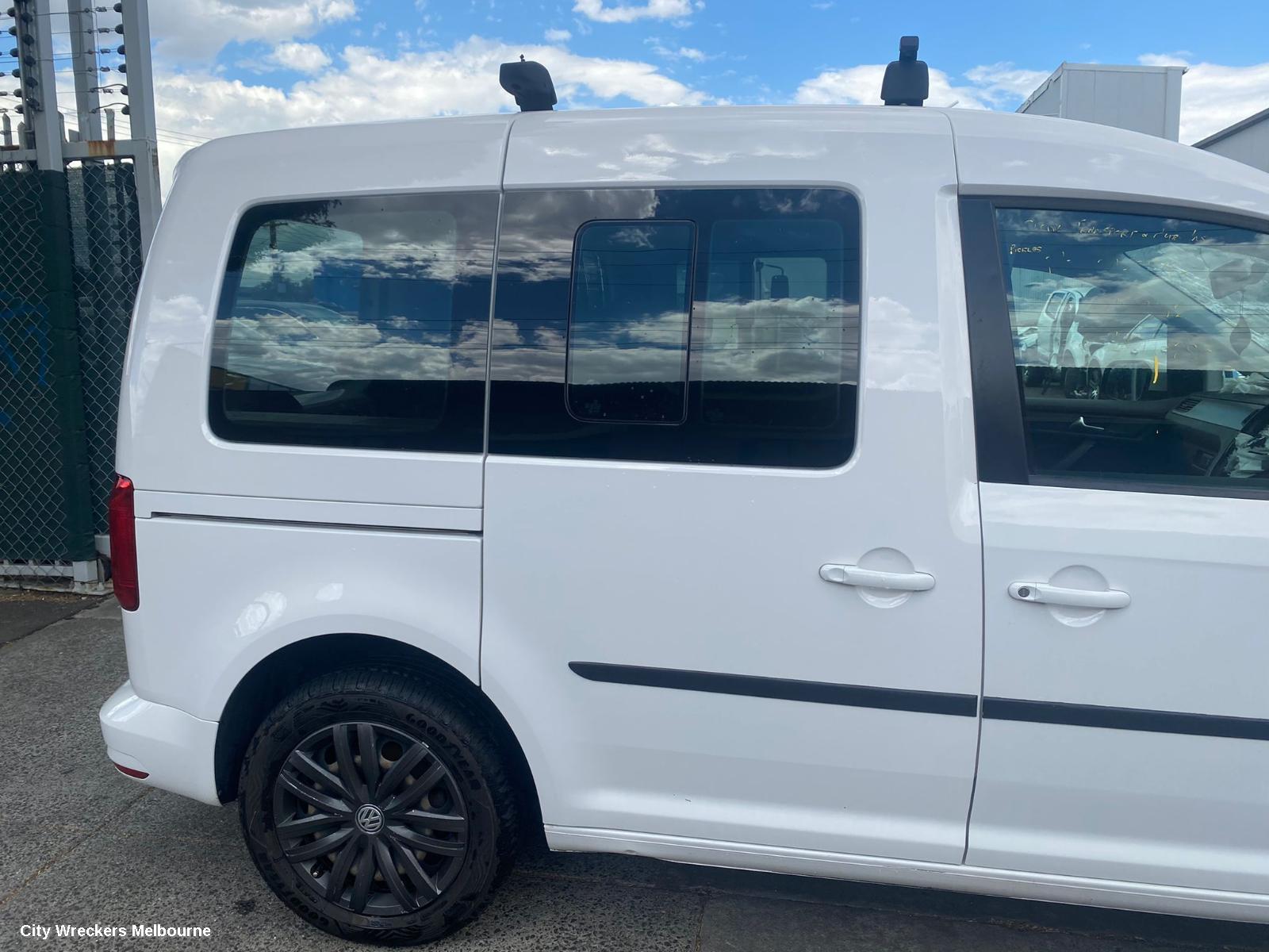 VOLKSWAGEN CADDY RIGHT FRONT DOOR WINDOW, 2KN, 12/2015 - 02/2021