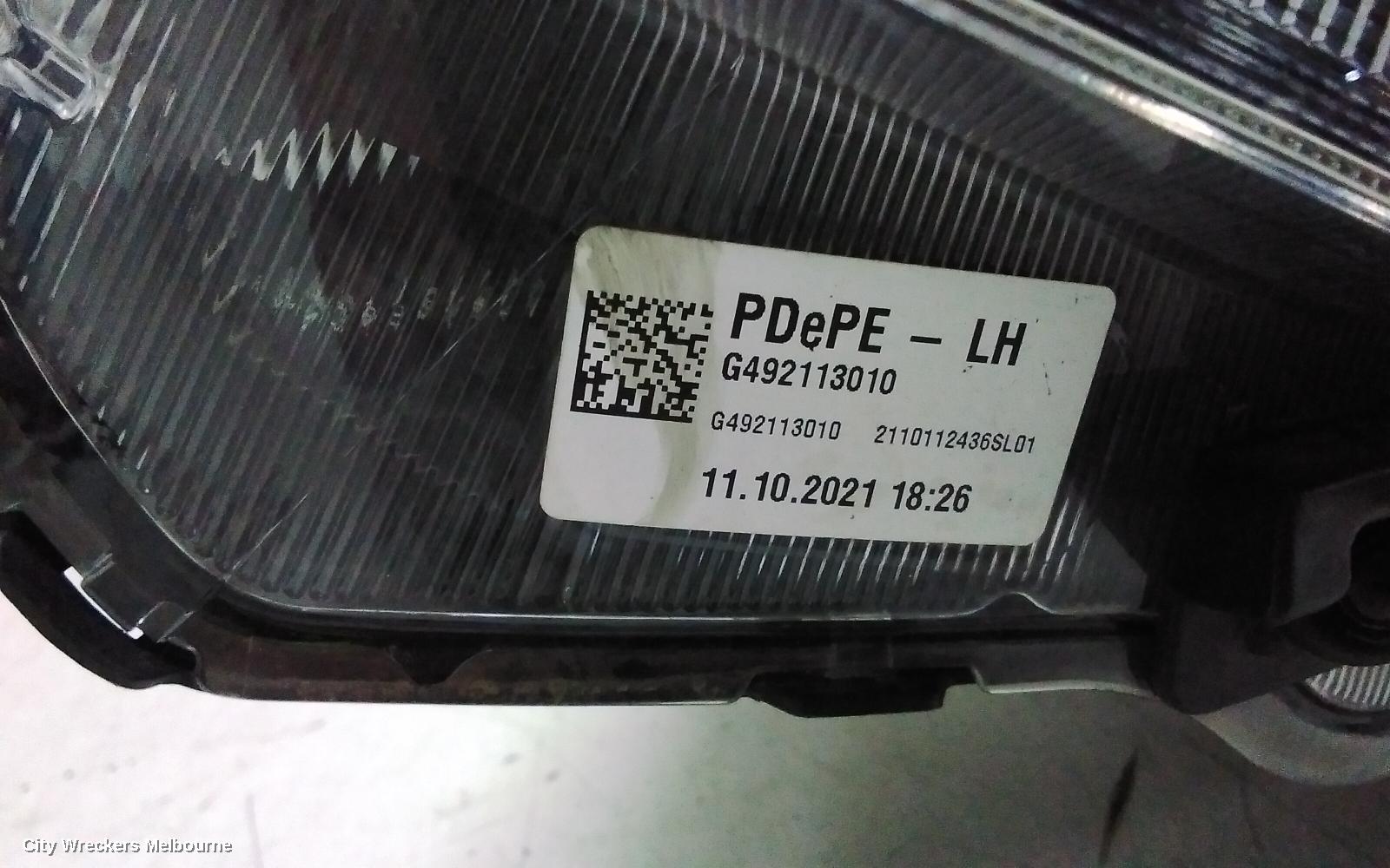 HYUNDAI I30 LEFT HEADLAMP, PD, W/ LED TYPE, HATCH/FASTBACK (CZECH VIN TMAH), N LINE/N, 03/2021 ONWARDS