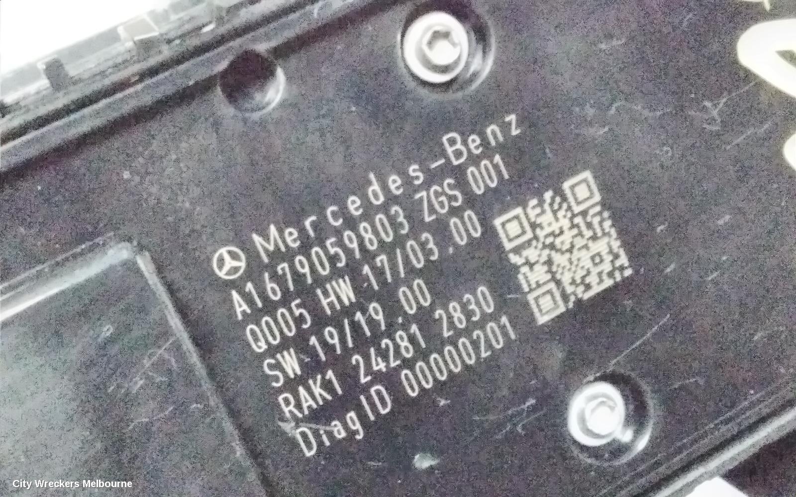 MERCEDES EQA PWR DR WIND SWITCH, H243, RH FRONT (MASTER SWITCH), 01/2021 ONWARDS