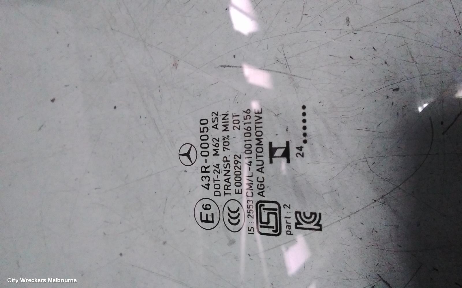 MERCEDES EQA LEFT FRONT DOOR WINDOW, H243, 01/2021 ONWARDS