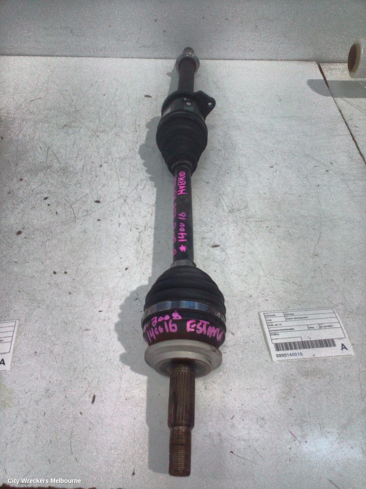 TOYOTA ESTIMA RIGHT DRIVESHAFT, AHR20, FRONT, AUTO, PETROL, 2.4, HEV, 05-19 (IMPORT)