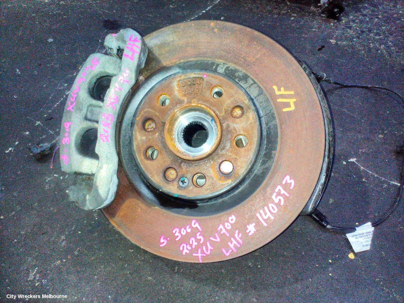 MAHINDRA XUV700 LEFT FRONT HUB ASSEMBLY, W601, 01/2023 ONWARDS
