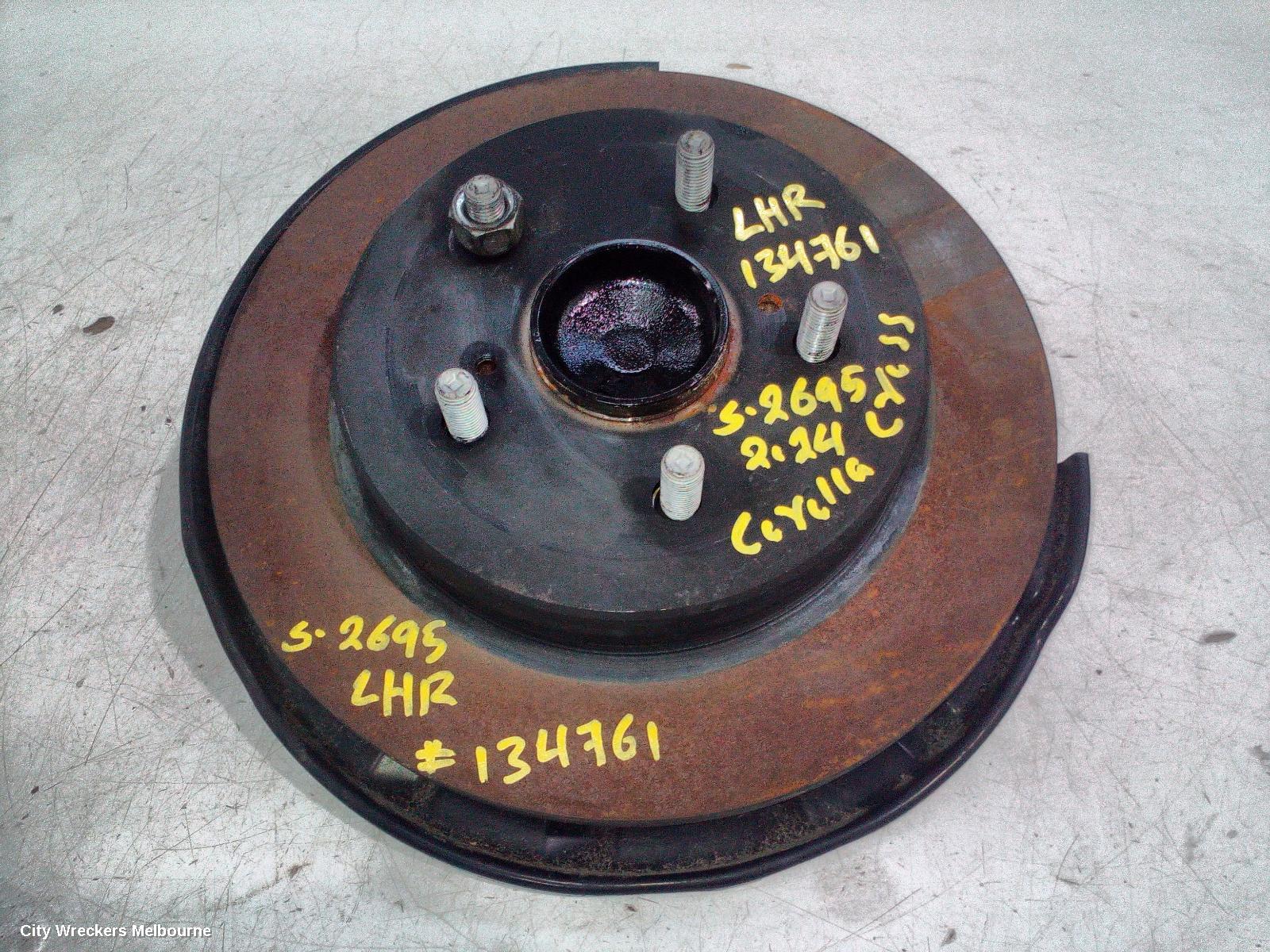 TOYOTA COROLLA CROSS LEFT REAR HUB ASSEMBLY, XG10, 4WD, 01/2022 ONWARDS