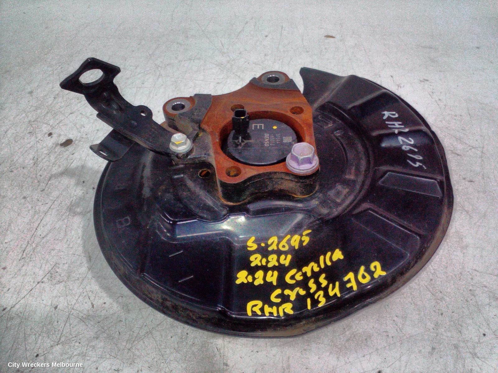 TOYOTA COROLLA CROSS RIGHT REAR HUB ASSEMBLY, XG10, 4WD, 01/2022 ONWARDS