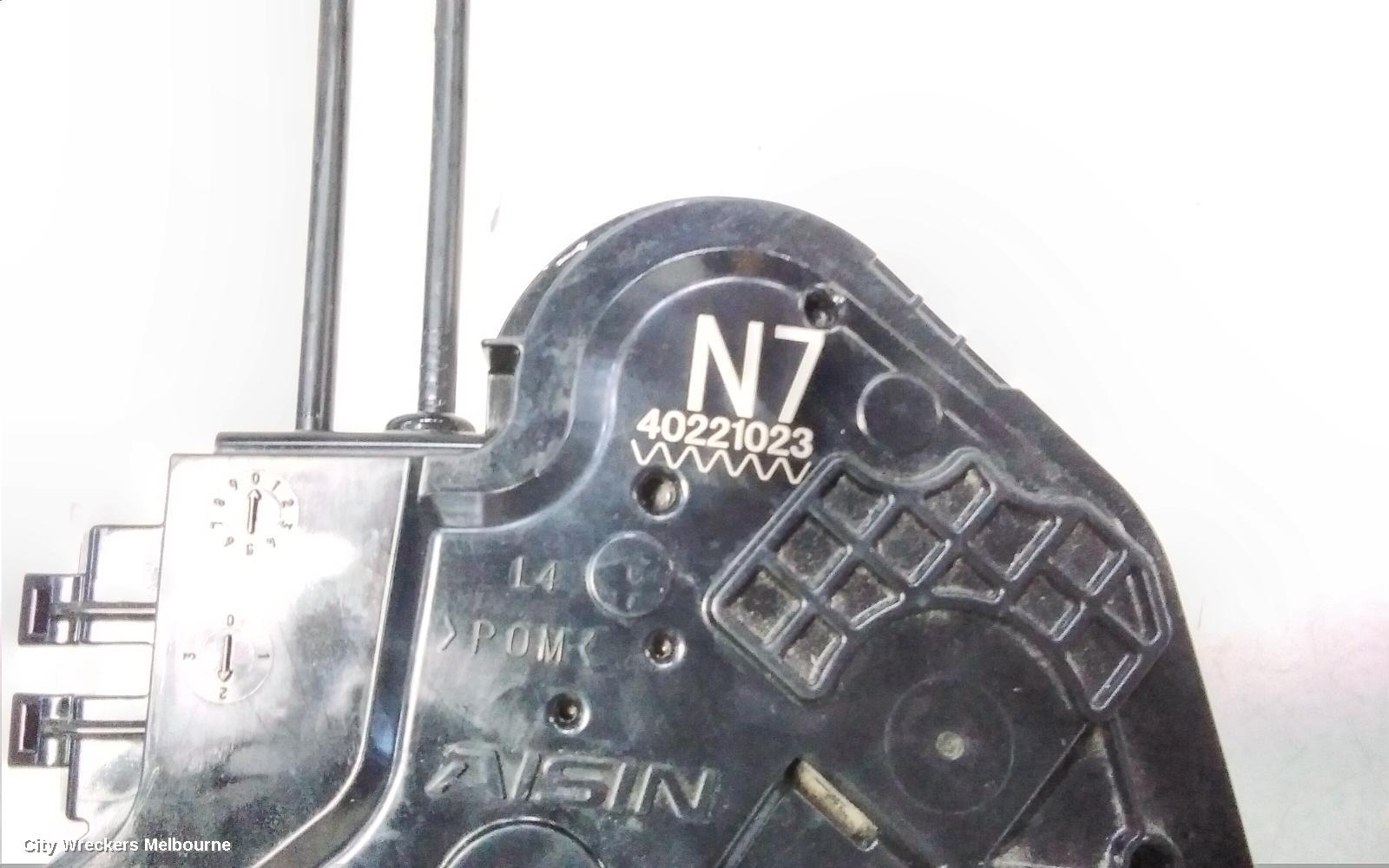 TOYOTA COROLLA CROSS DOOR/BOOT/GATE LOCK, XG10, LEFT REAR DOOR LOCK, 01/2022 ONWARDS